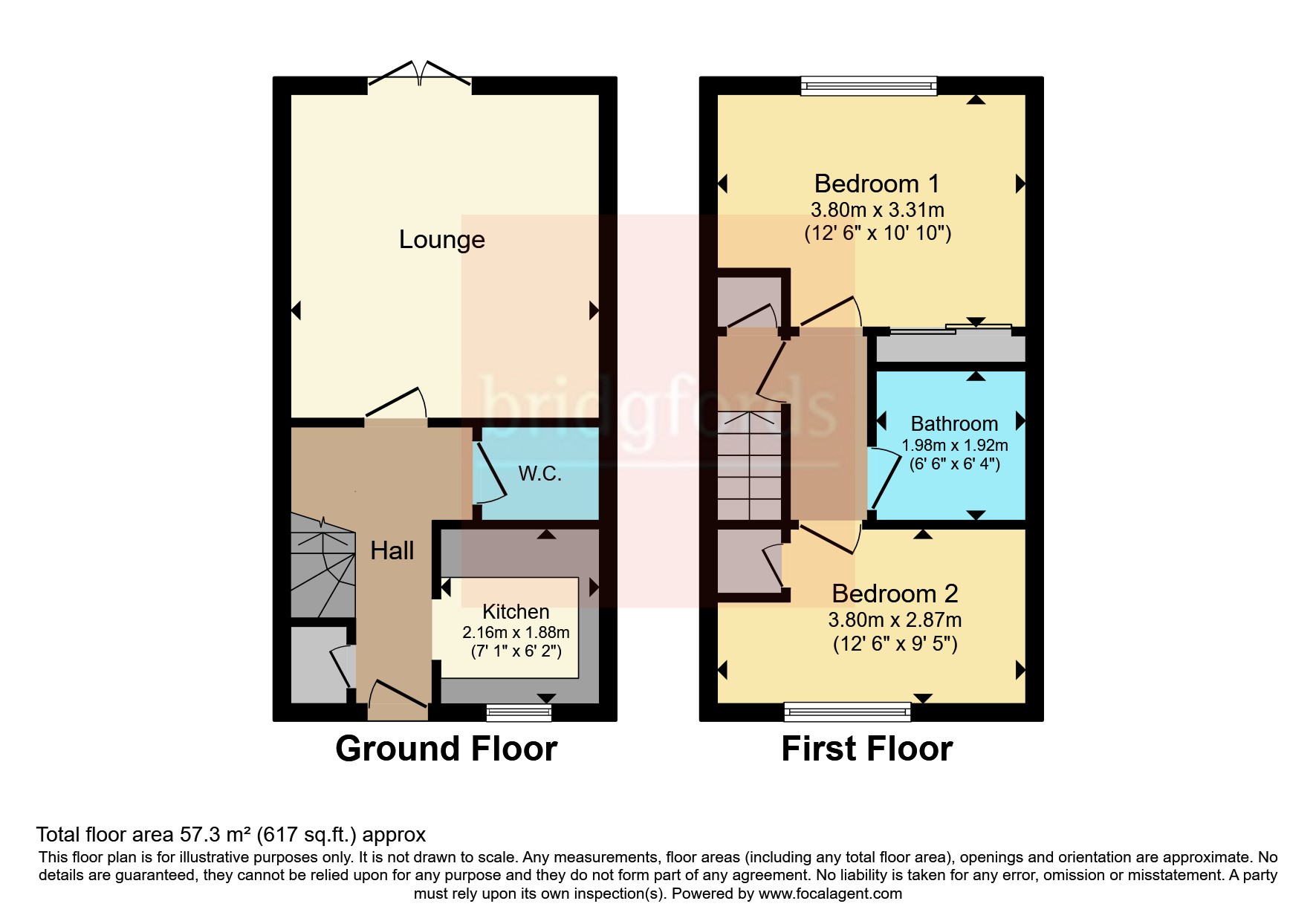 29, Campion Grove, Staffordshire floorplan