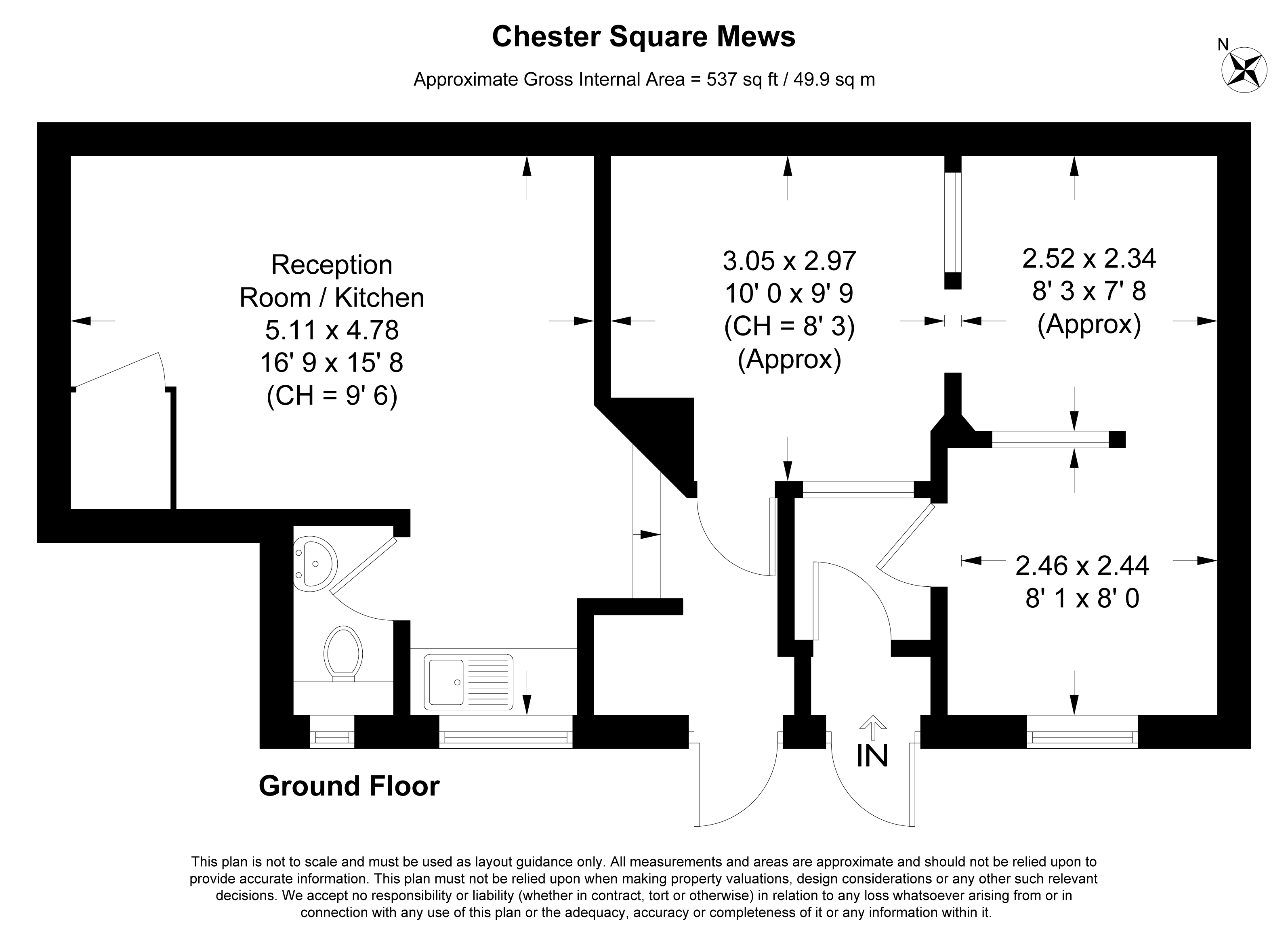 Chester Square Mews, London floorplan