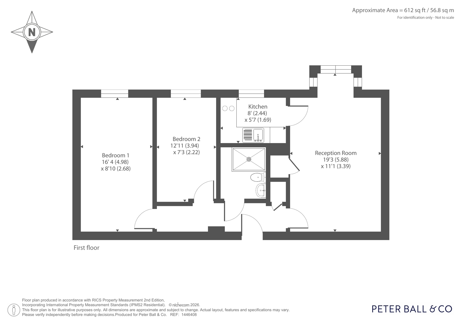 21, The Maltings, Tewkesbury floorplan