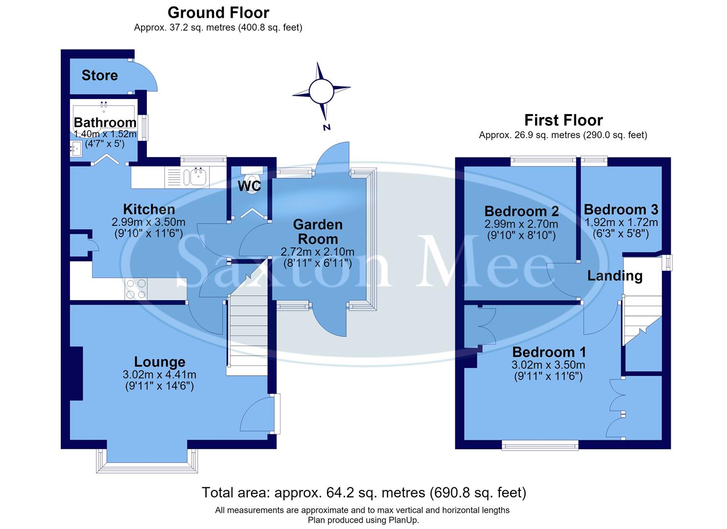 51, Newton Avenue, Sheffield floorplan