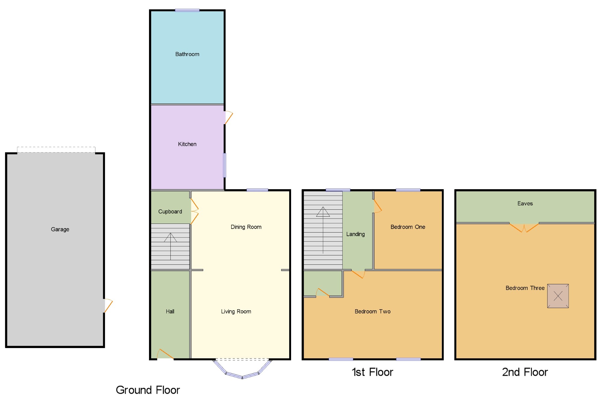 3 Bedrooms Terraced house for sale in Warwick Road, Banbury, Oxfordshire OX16