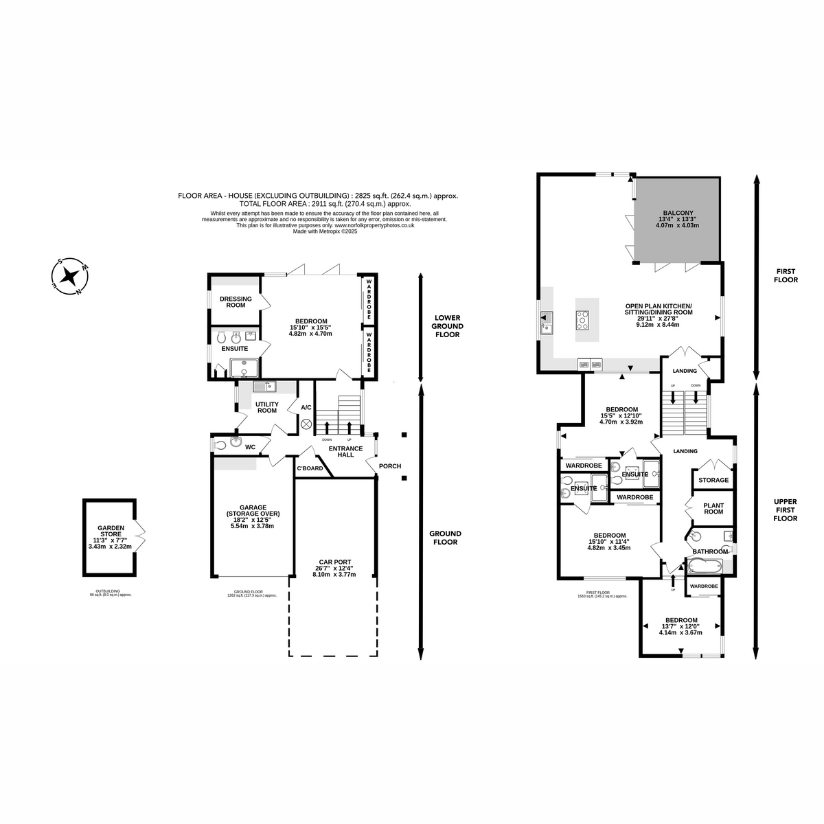 Copas De Arboles, Scotch Hill Road, Norwich floorplan