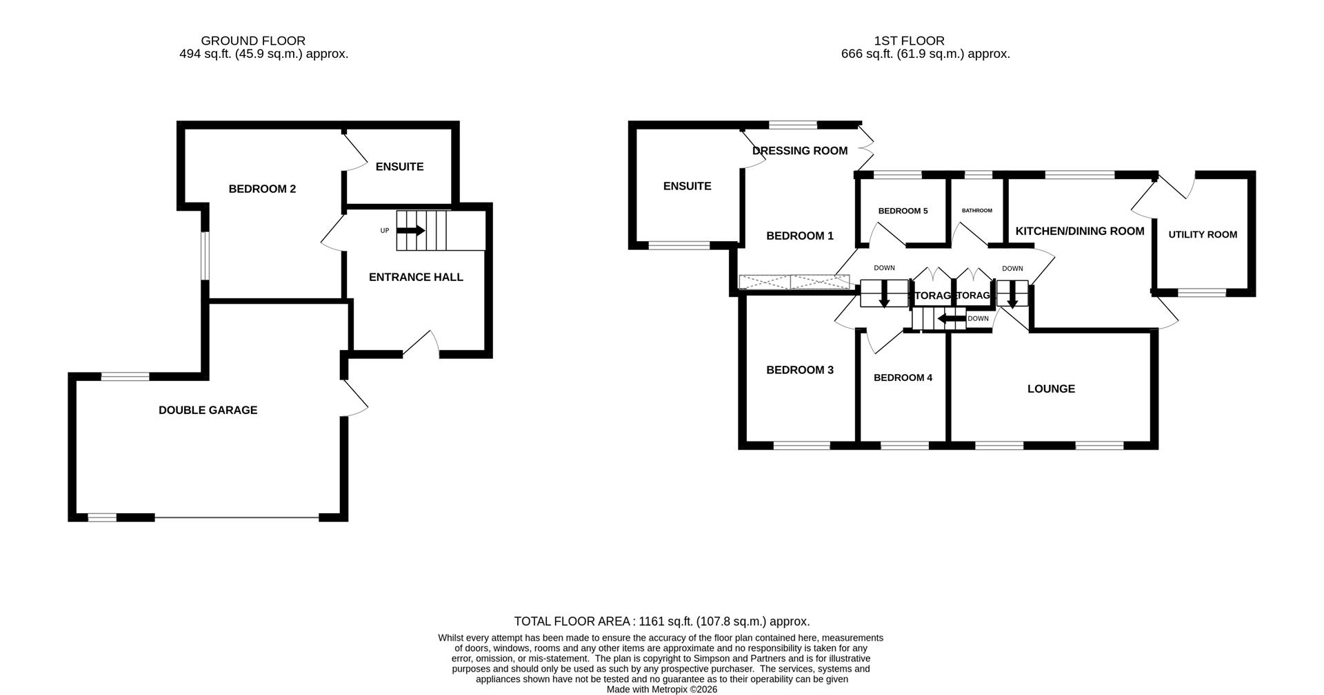 2A, Newtown Road, Wellingborough floorplan