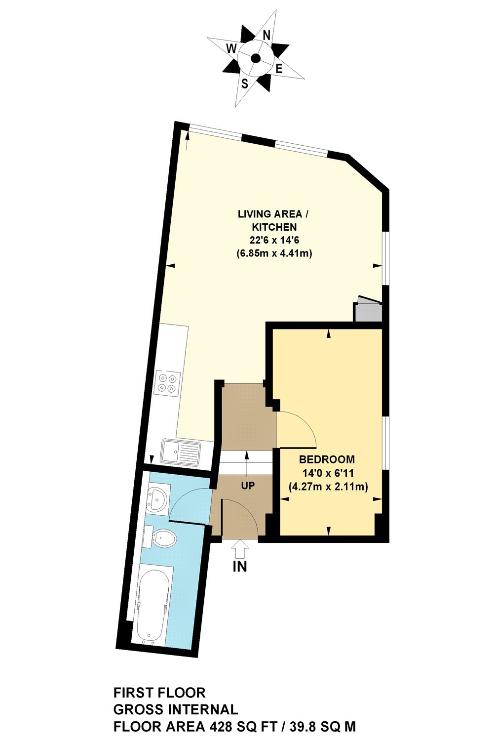 1 Bedrooms Flat to rent in St. Stephens Road, Bow, London E3