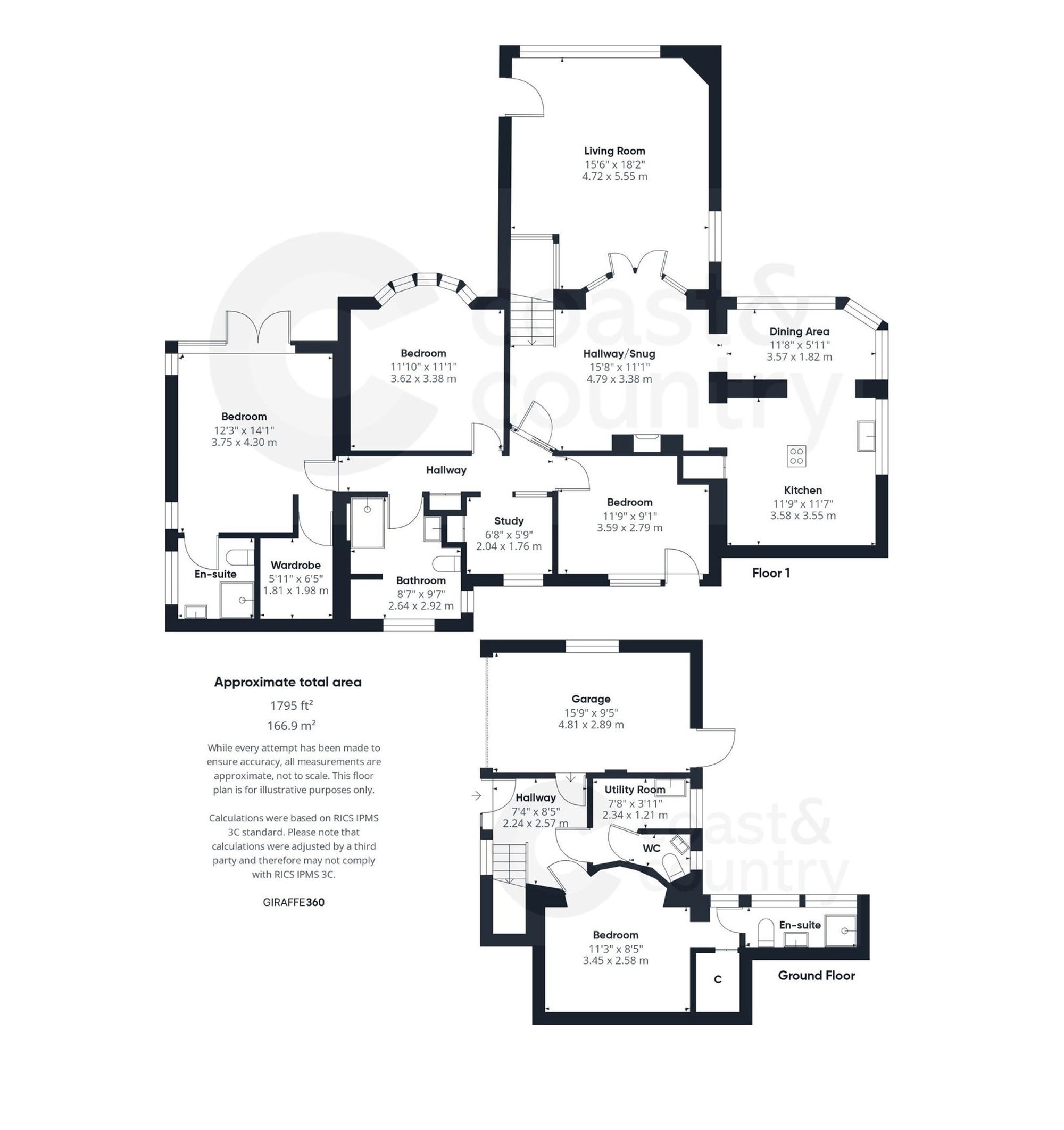 Steps, Stoke Road, Newton Abbot floorplan