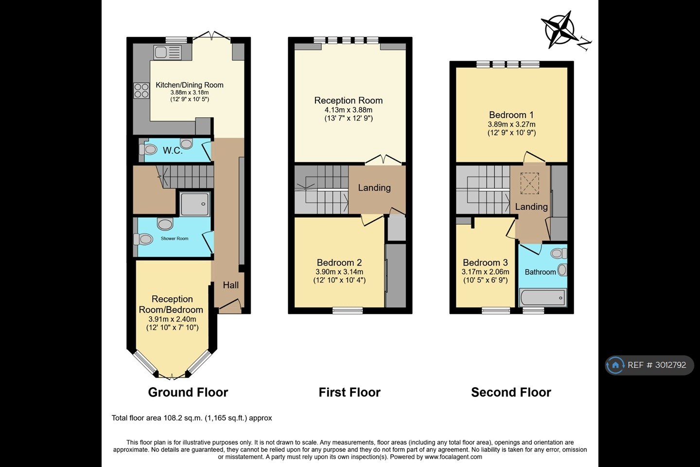 Barlow Road, London floorplan