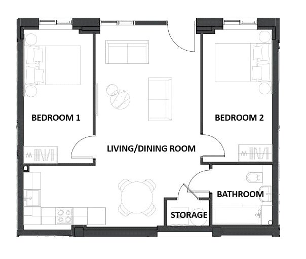 2 Westminster House,, Fleet Road, Hampshire floorplan
