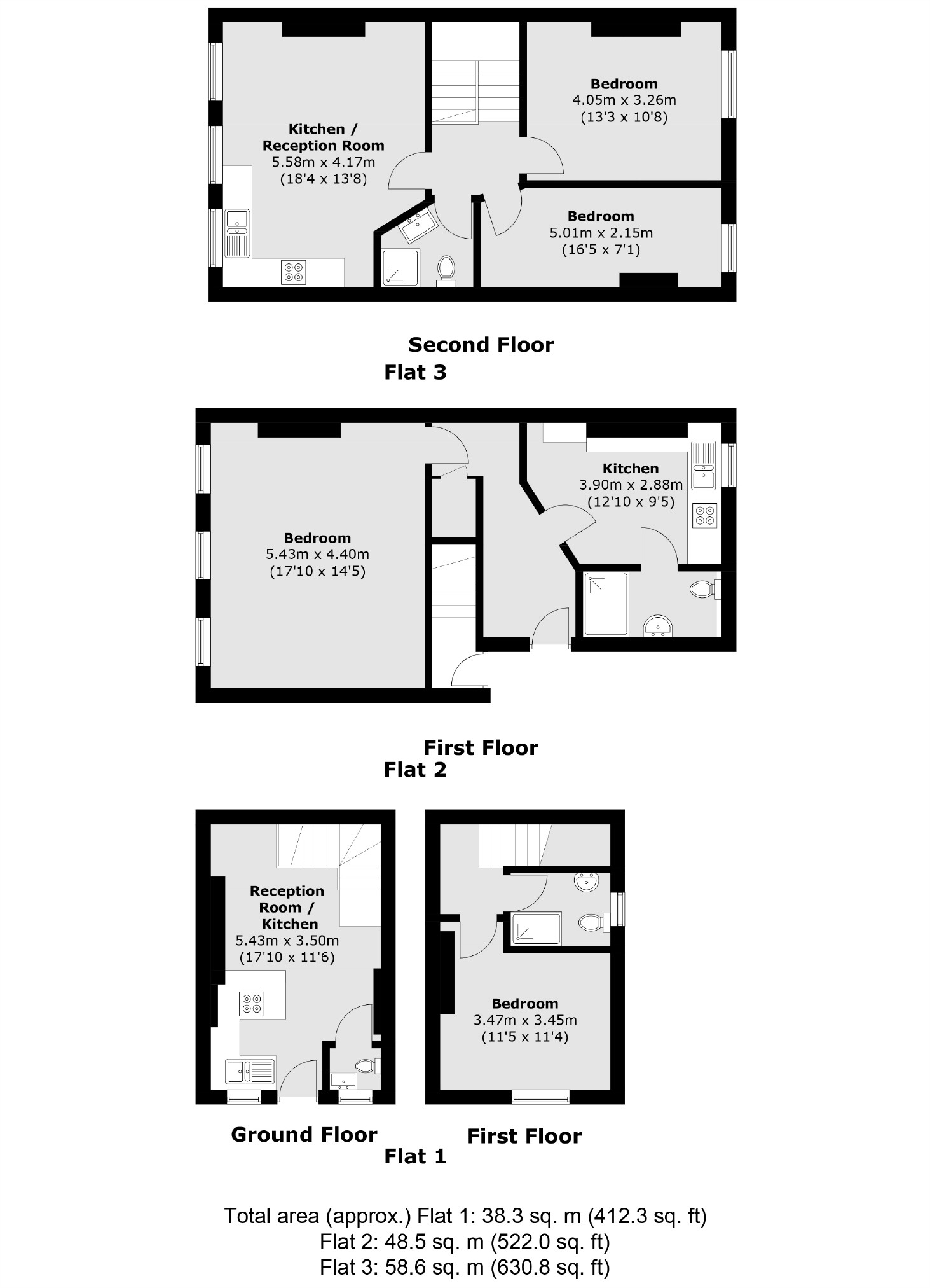 22A, Cricklewood Broadway, London floorplan