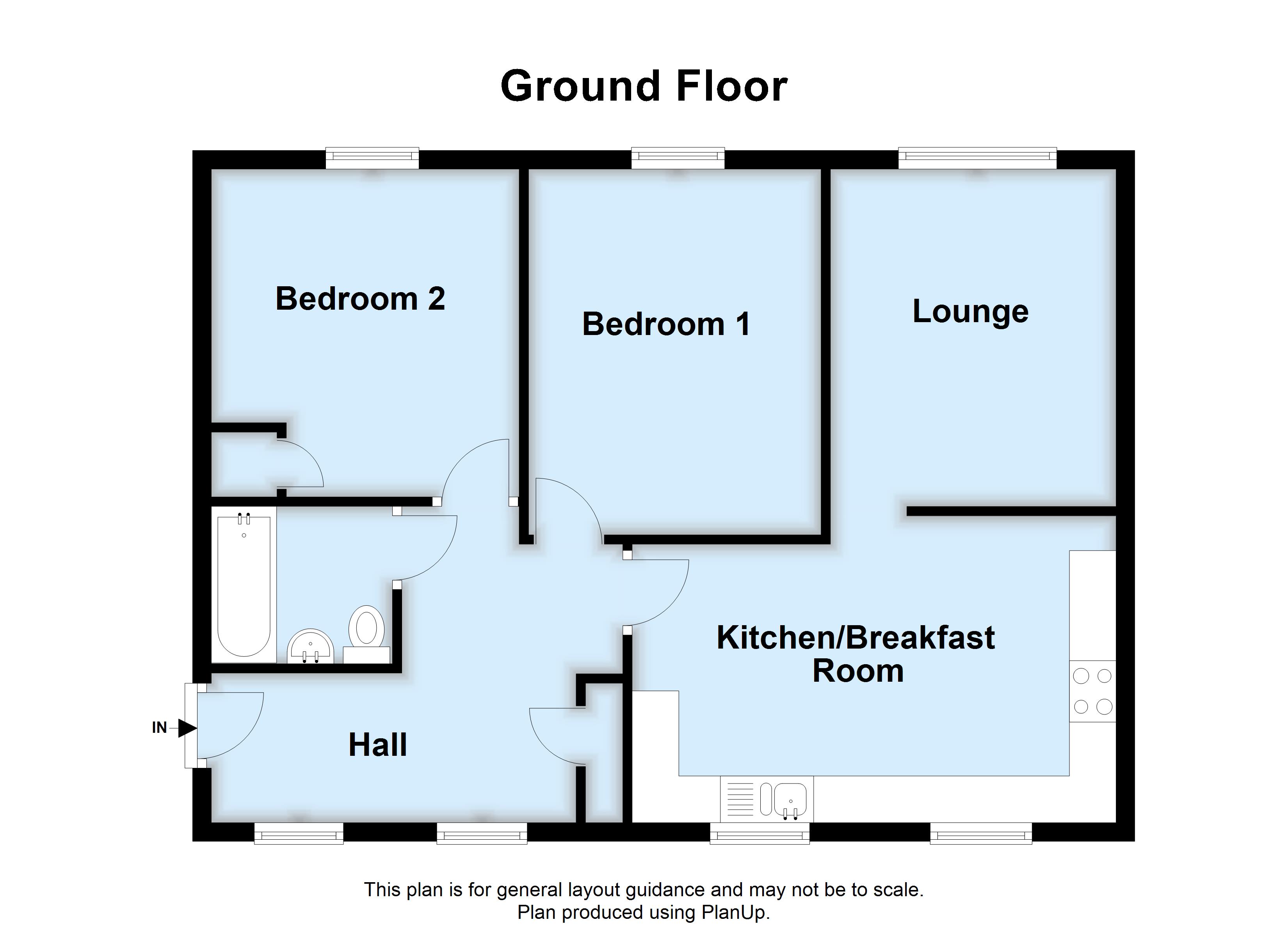 Flat 6, 21, Whippendell Close, Kent floorplan