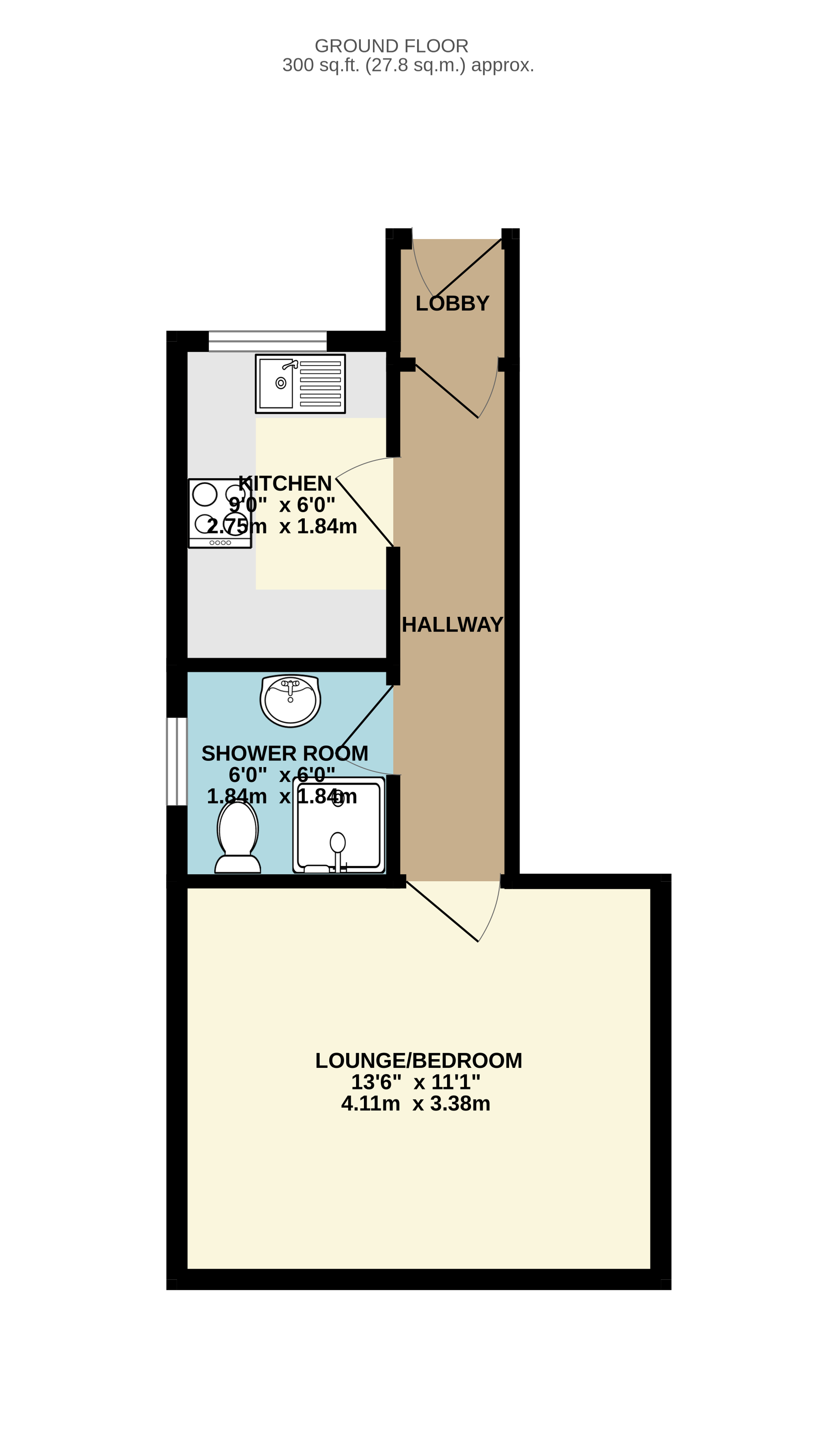 Flat D, Maplecroft, The Drive, Tonbridge floorplan