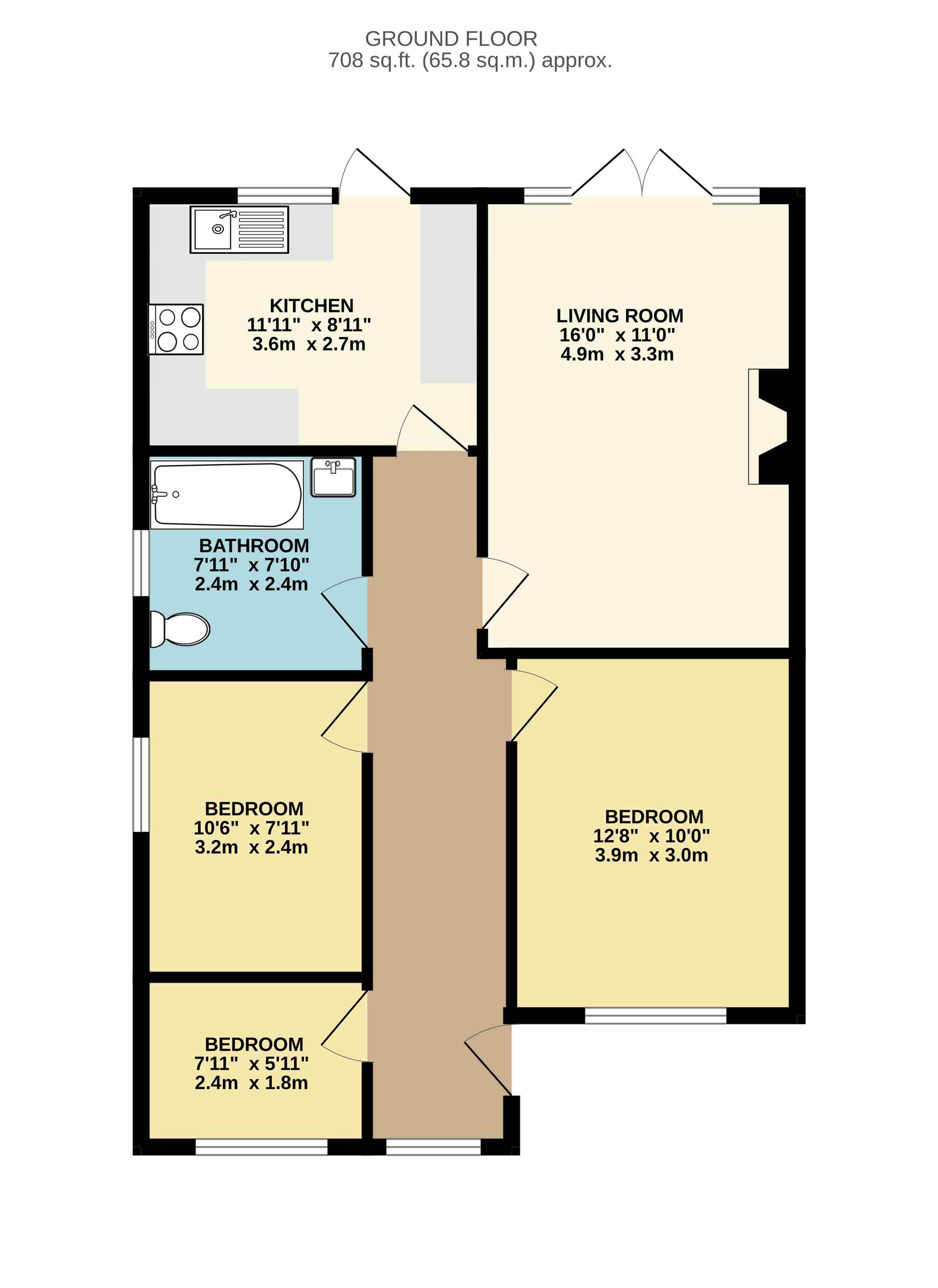 12 Fairview Road, Gravesend floorplan