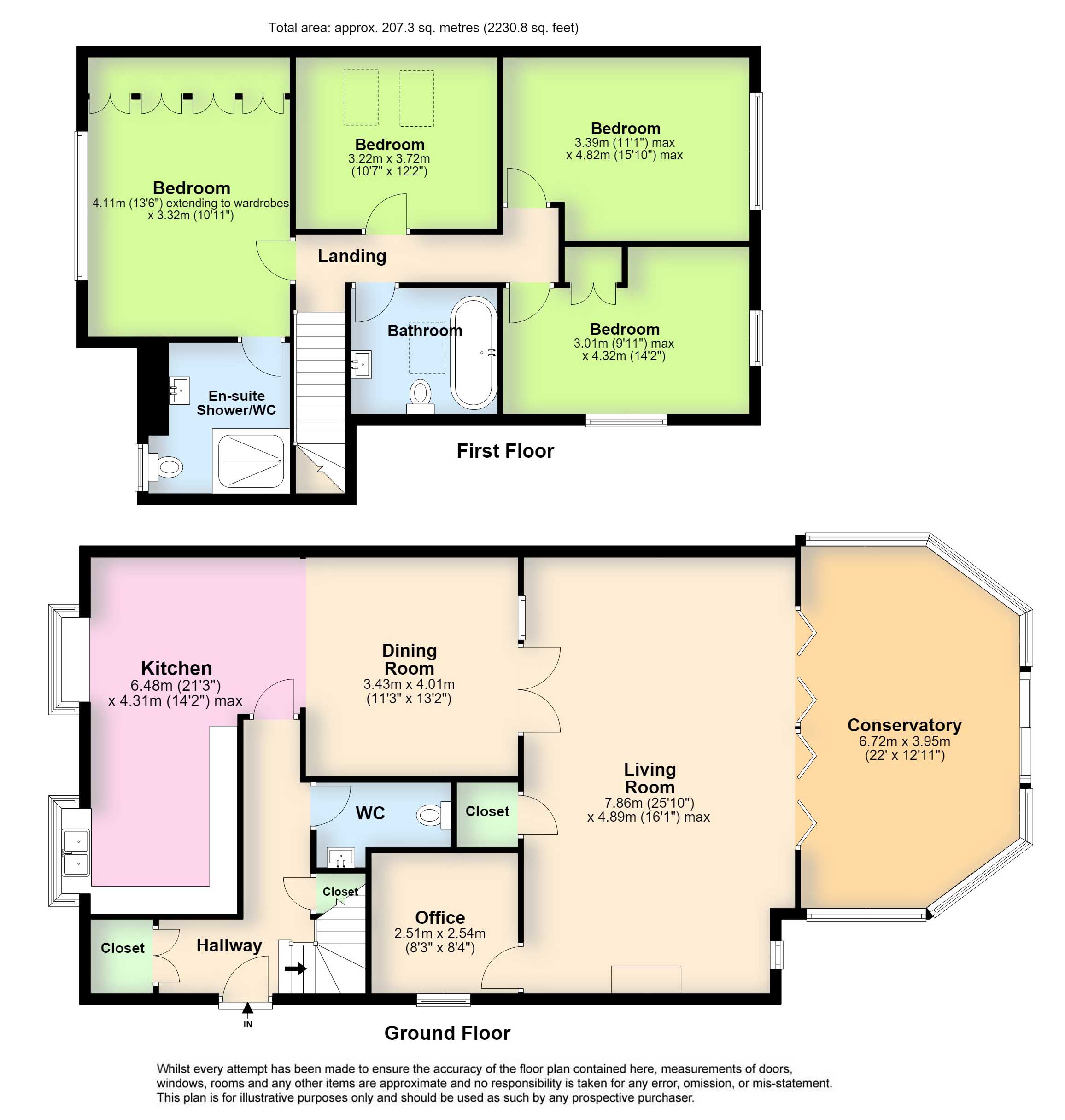 16, Mill Hill, West Sussex floorplan