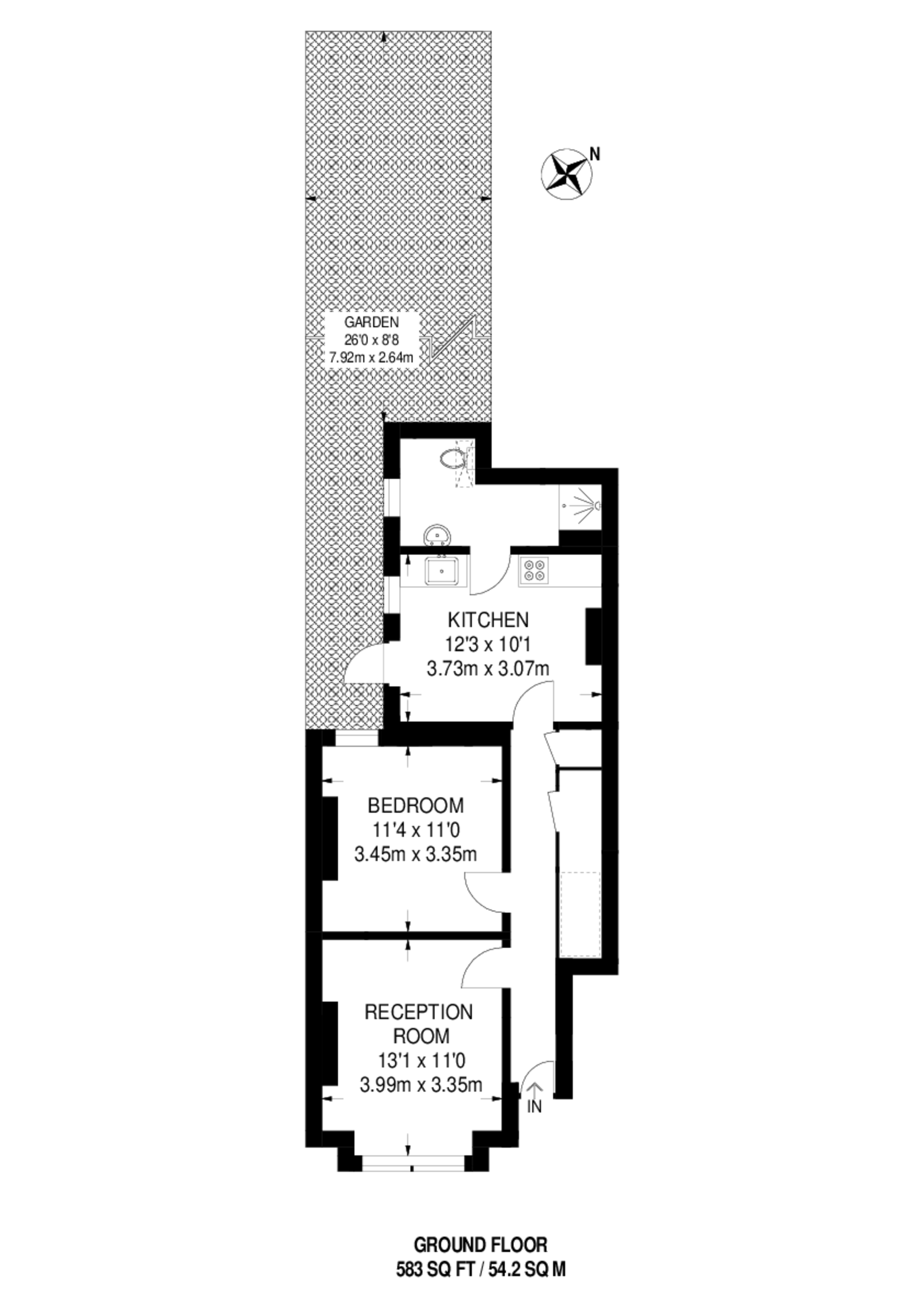 Fairlight Road, Tooting floorplan