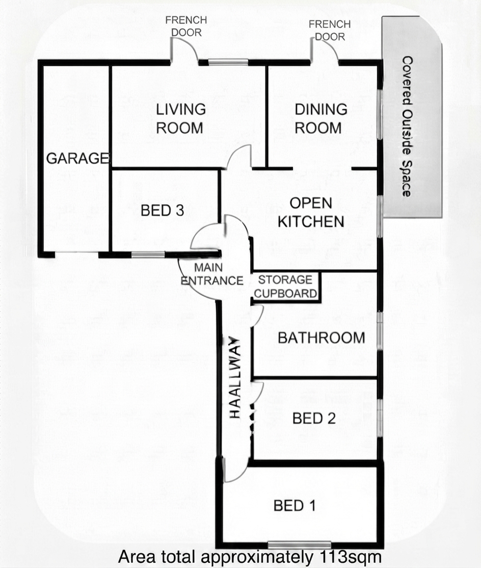 202, Poplar Grove, Oxford floorplan