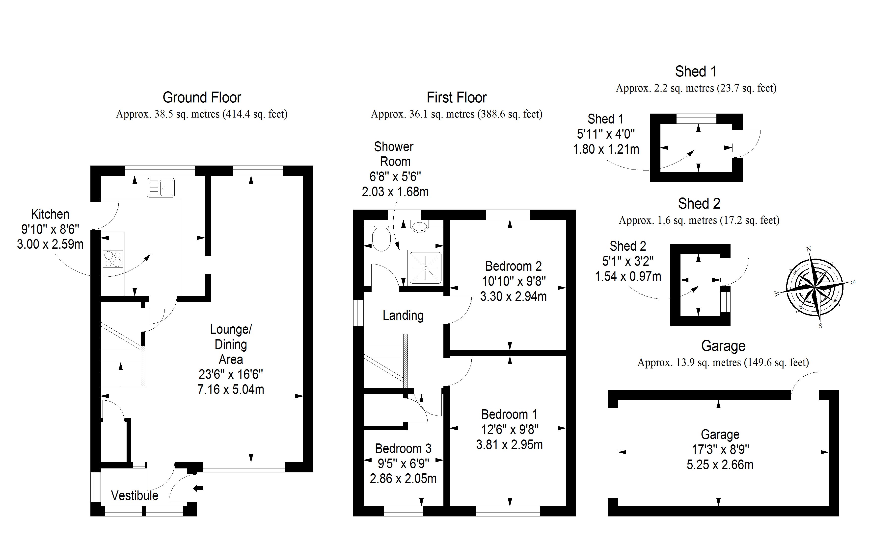 2 Mortonhall Park Bank, Edinburgh EH17, 3 bedroom semi 