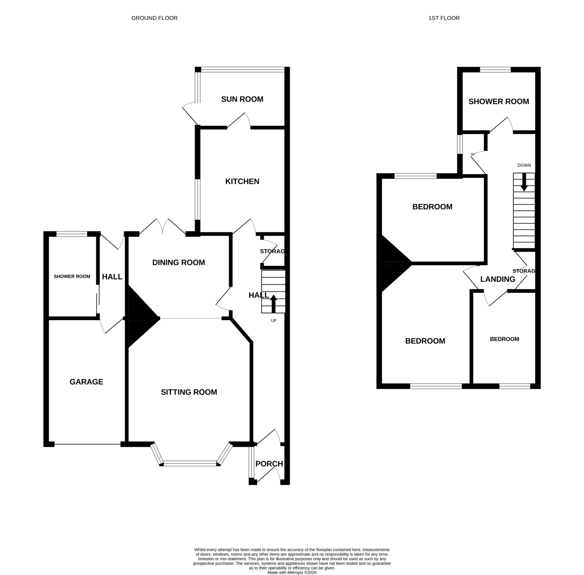37a, Channel View Road, Eastbourne floorplan