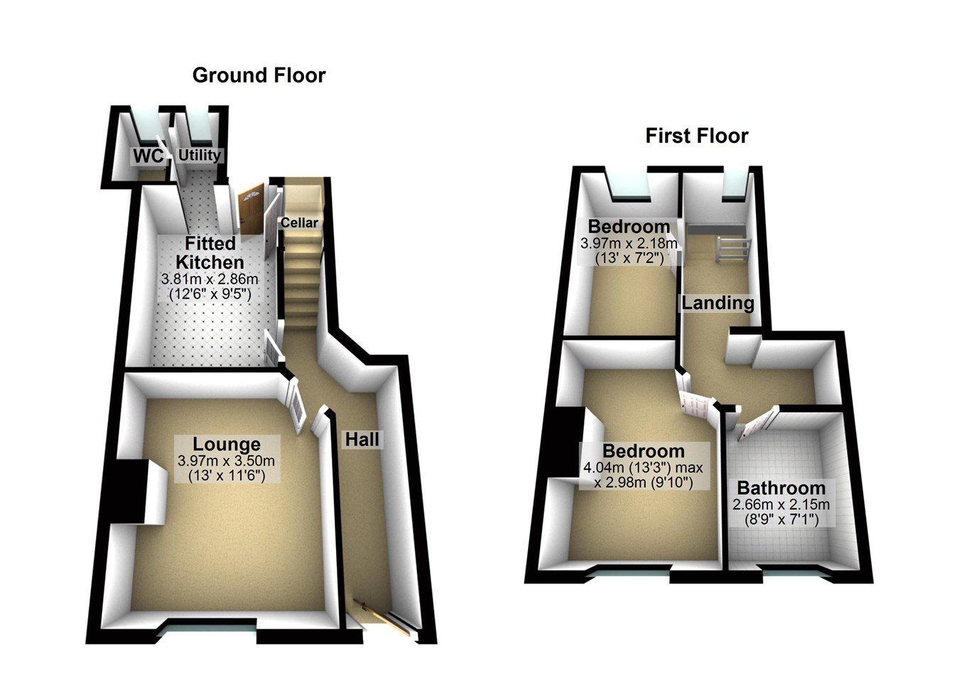 2 Bedrooms Terraced house for sale in Southgate, Honley, Holmfirth HD9