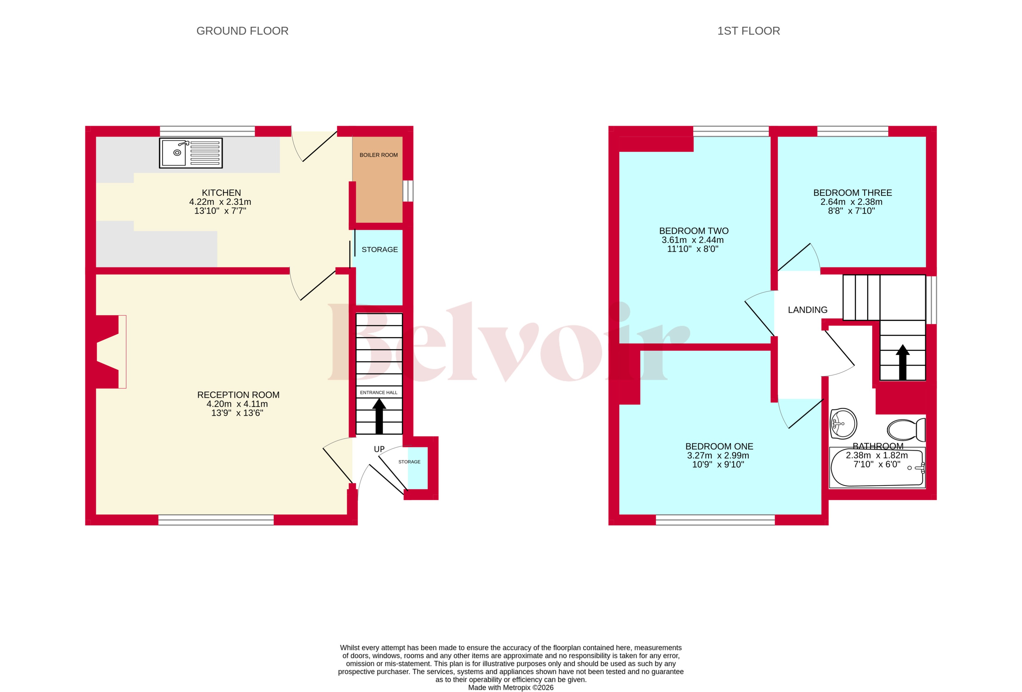 65, Ryle Street, Bloxwich floorplan