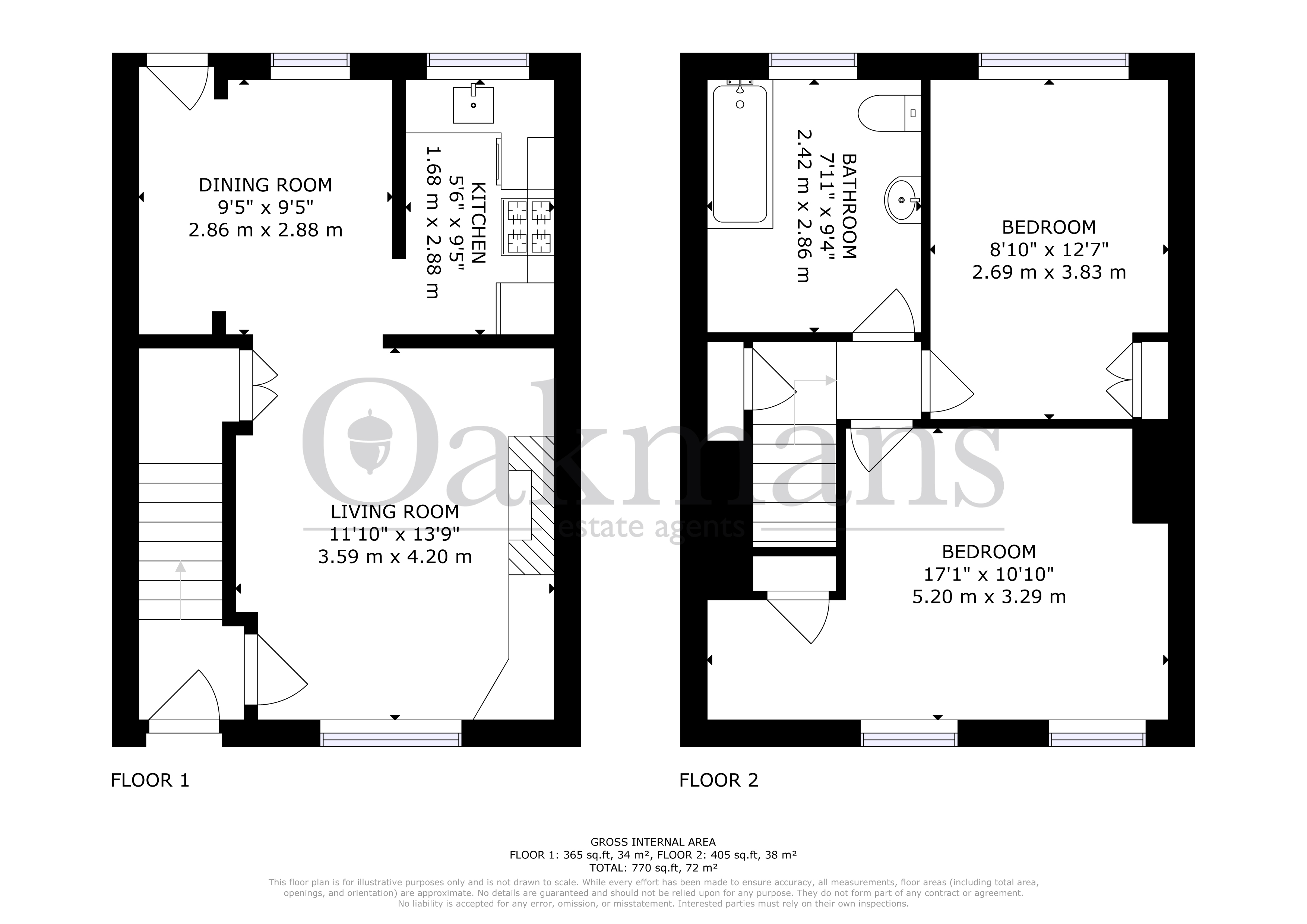 14, Ackleton Grove, West Midlands floorplan