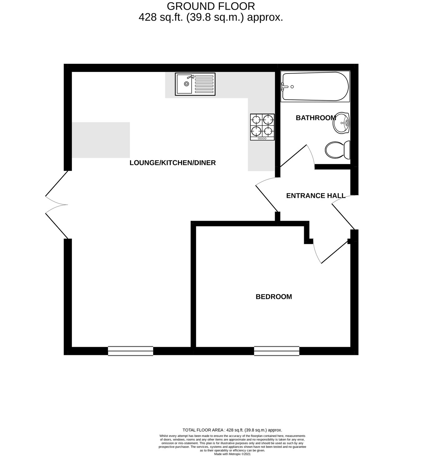 Hope House, Higham Common Road, Barnsley floorplan