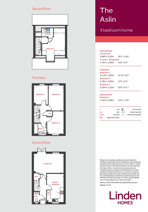 9, Kennick Way, Grantham floorplan