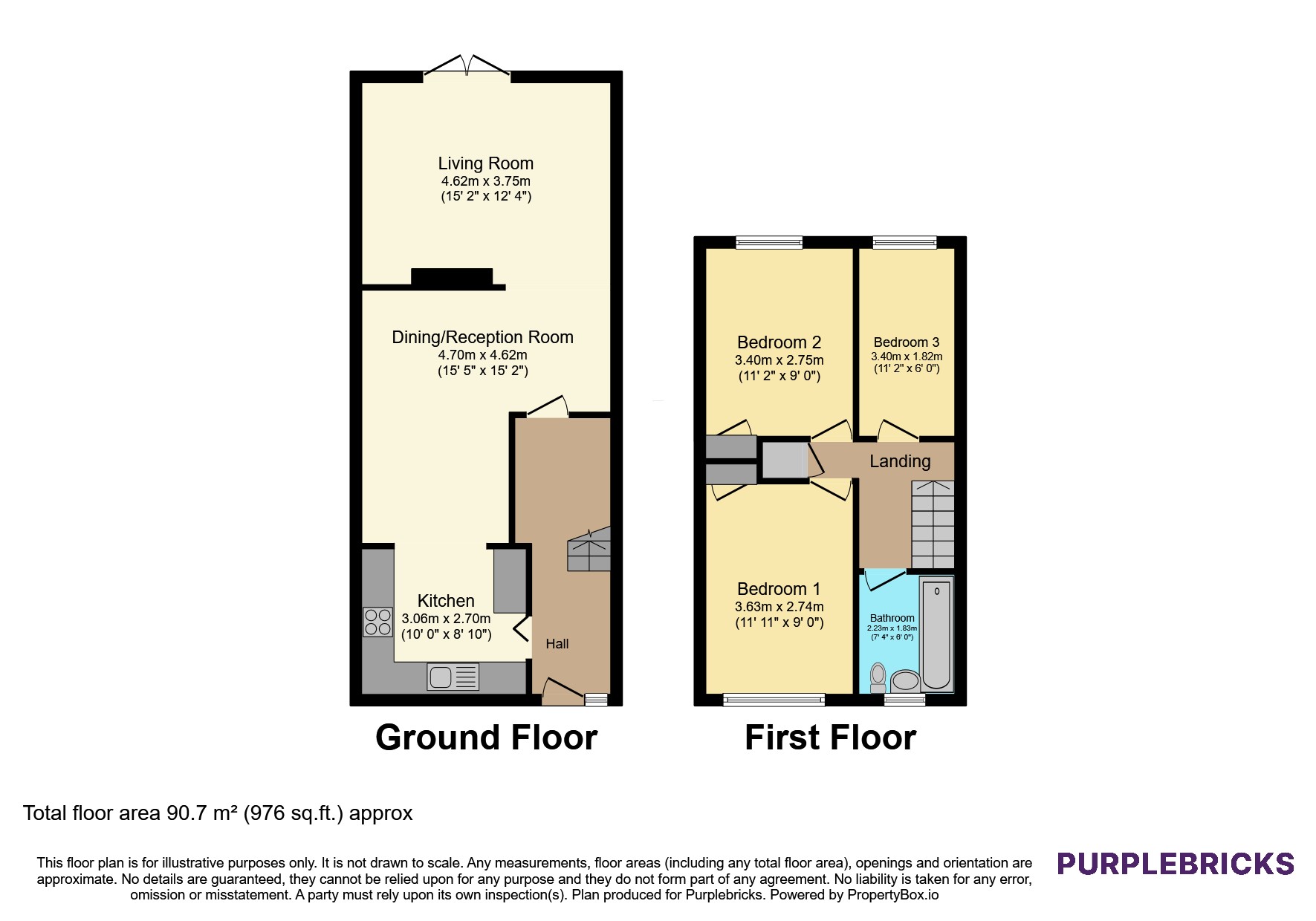 24, Stephens Road, Tadley floorplan