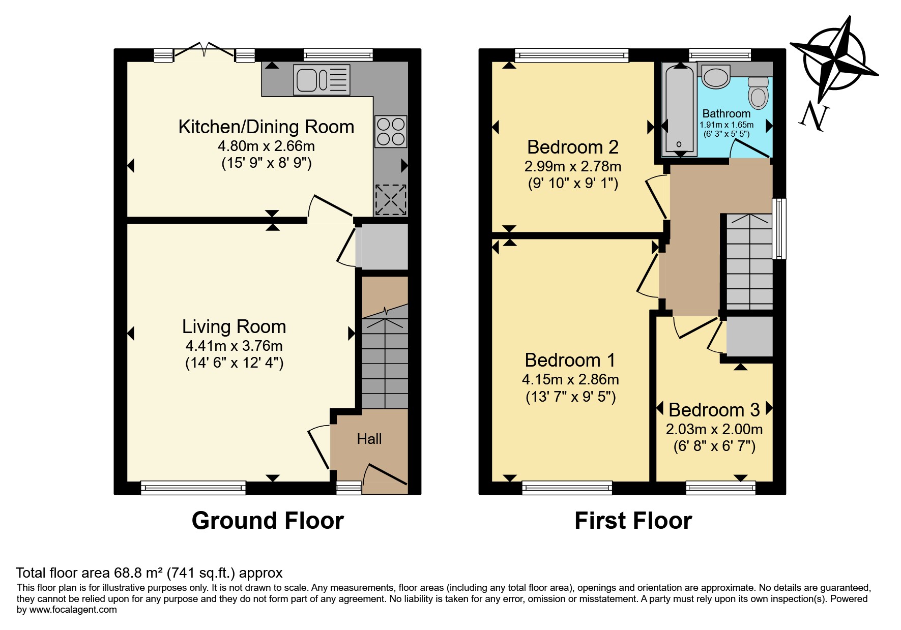 2, Throstles Close, Manchester floorplan