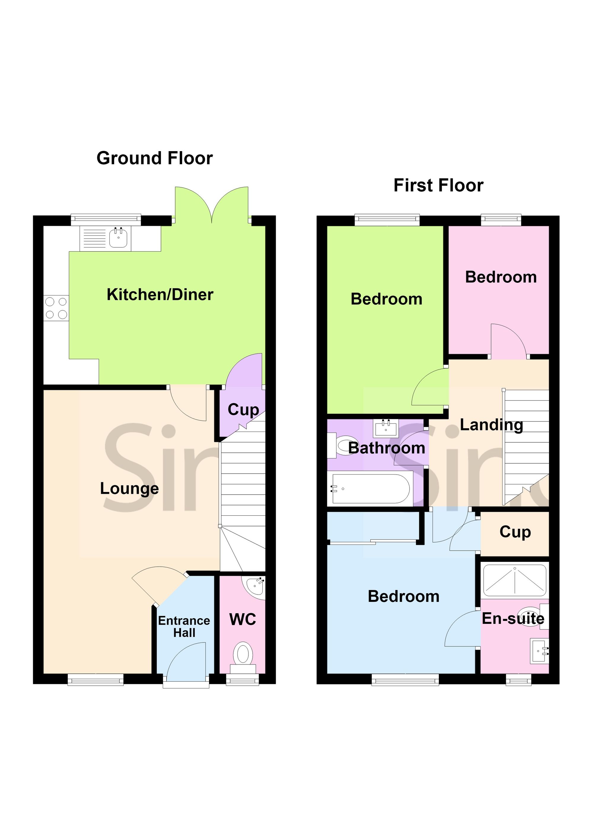 9 Quartz Close, Coalville floorplan