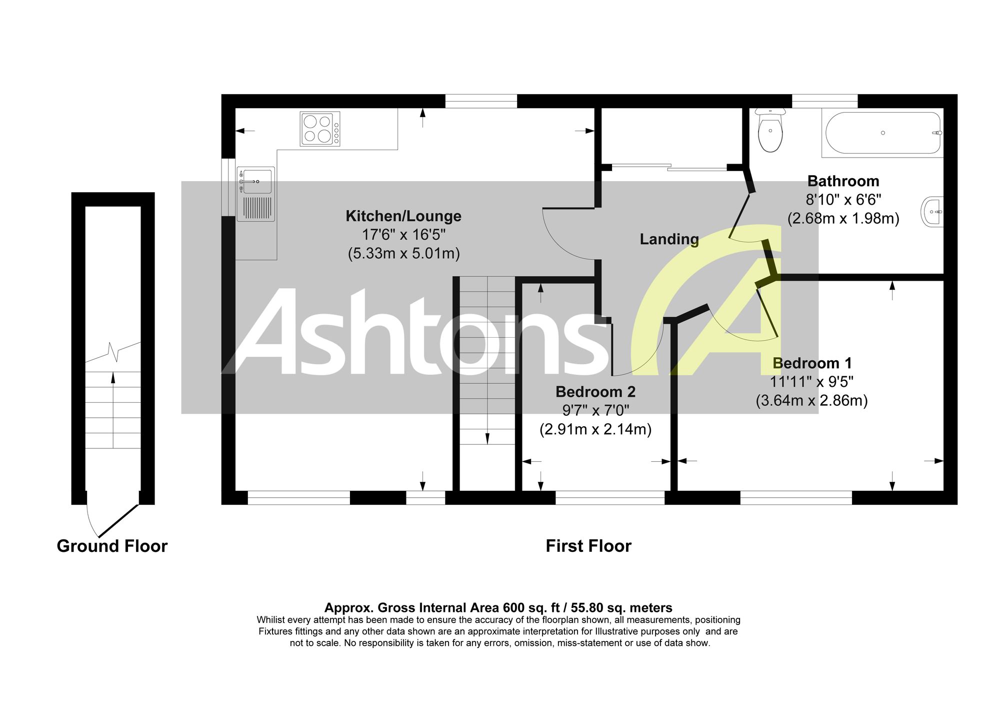 3 Farnworth Mews, Widnes floorplan