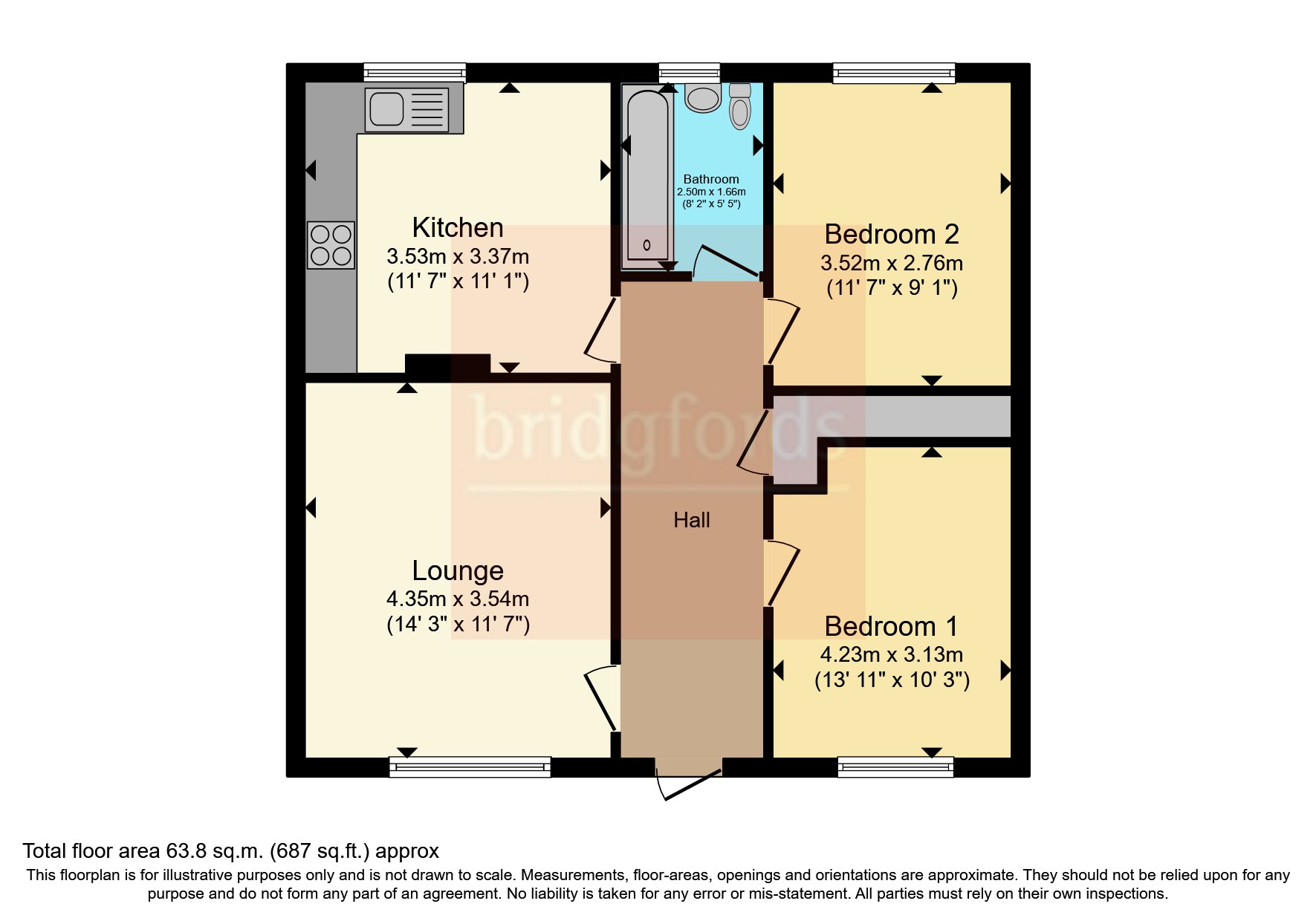 45, Longhouse Road, West Yorkshire floorplan