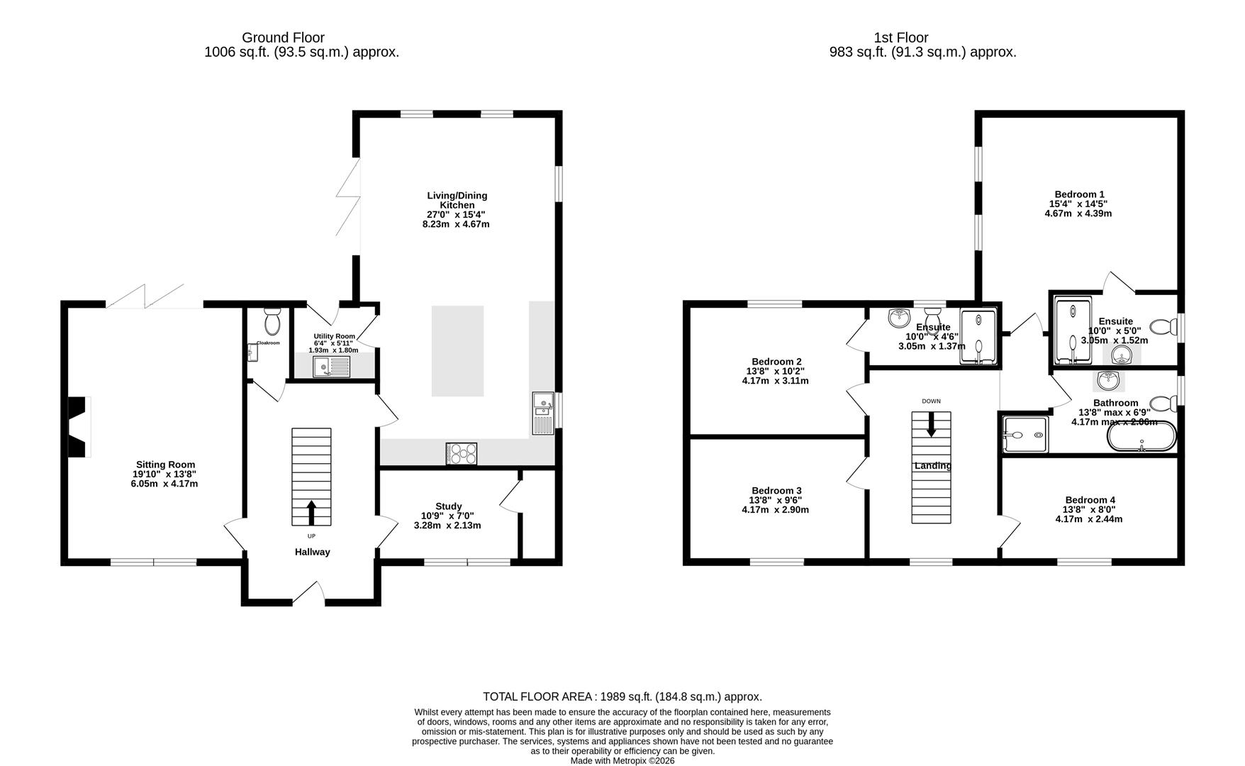 Wildfowler, Main Street, York floorplan