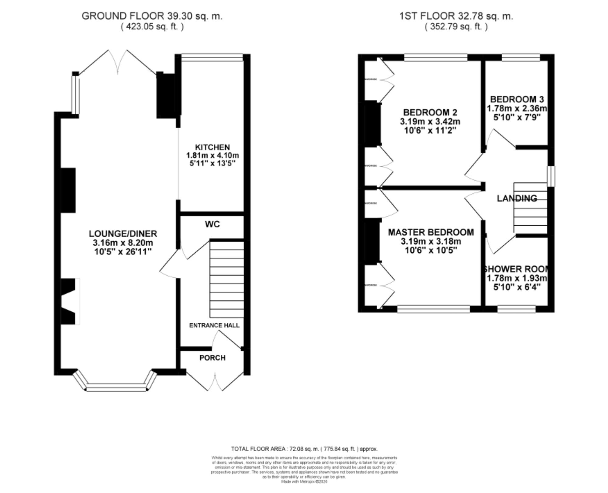 158 Tean Road, Stoke-On-Trent floorplan
