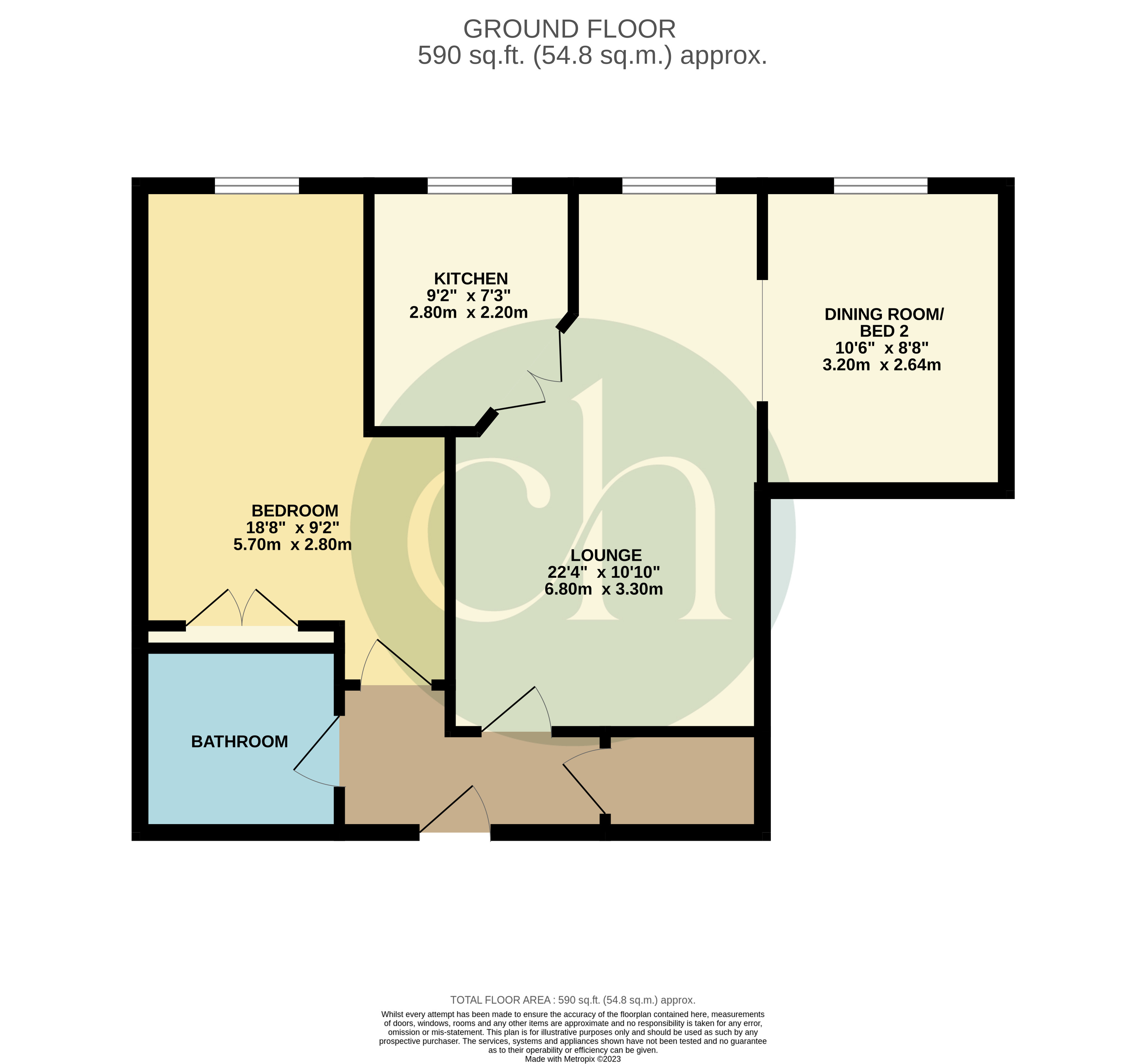 Goddard Court, Cricklade Street, Swindon, Wiltshire SN1, 2 bedroom flat