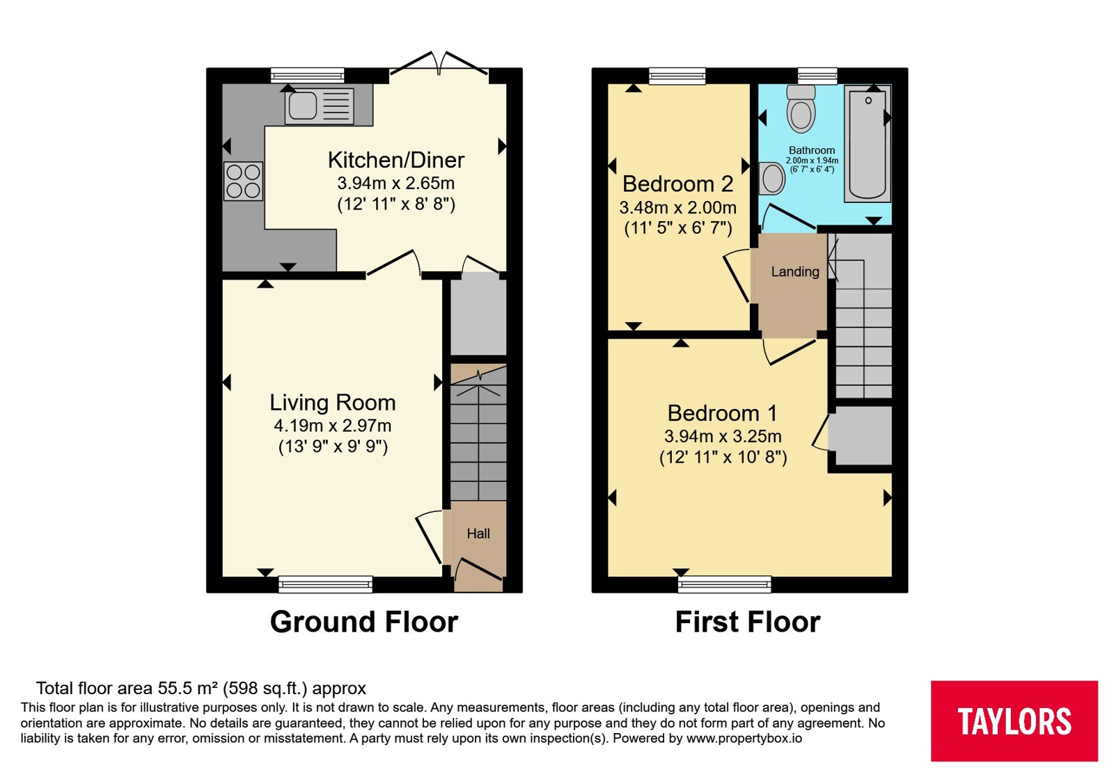 41, Berkeley Way, Bristol floorplan
