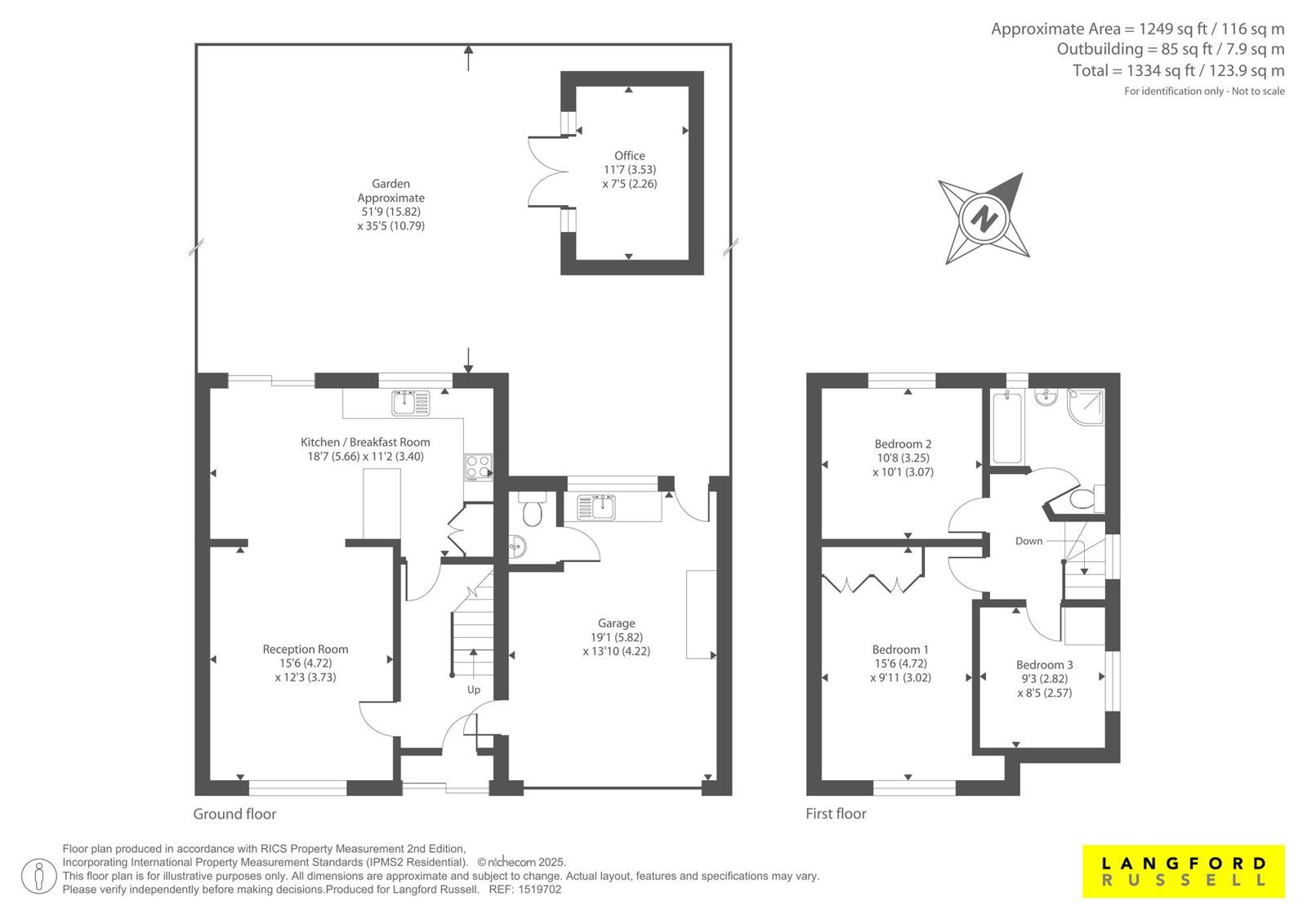10, Tintagel Road, Orpington floorplan