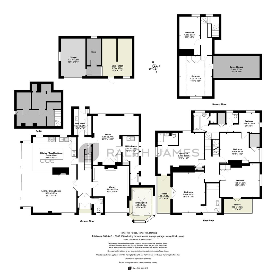 Tower Hill House, Tower Hill, Dorking floorplan