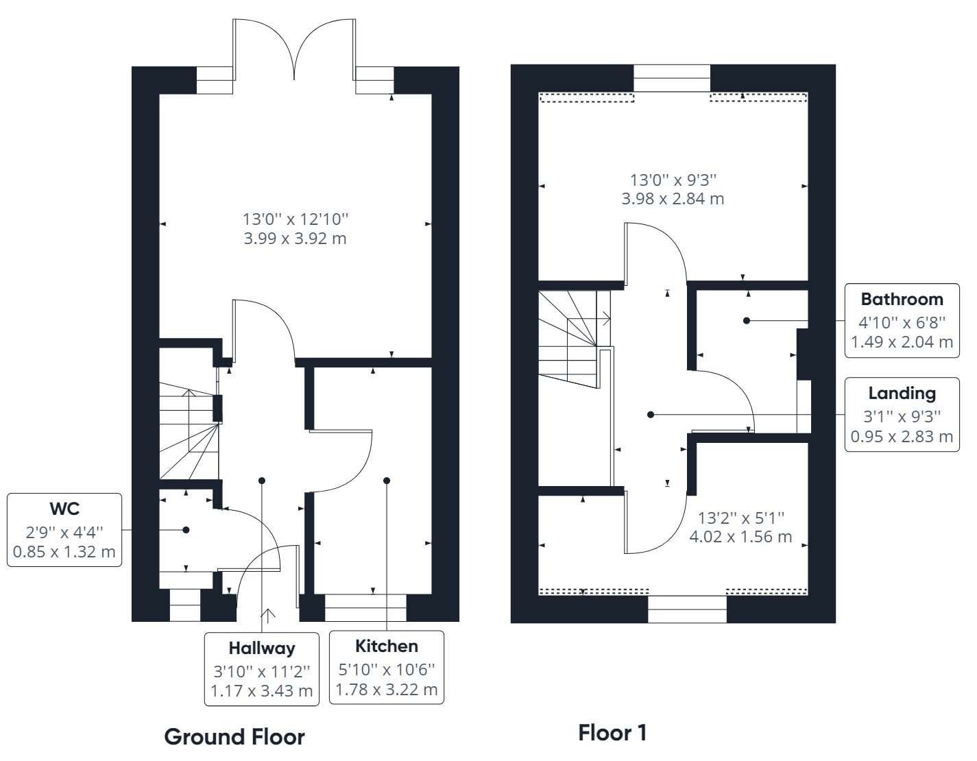Bellropes, Warley Street, Brentwood floorplan