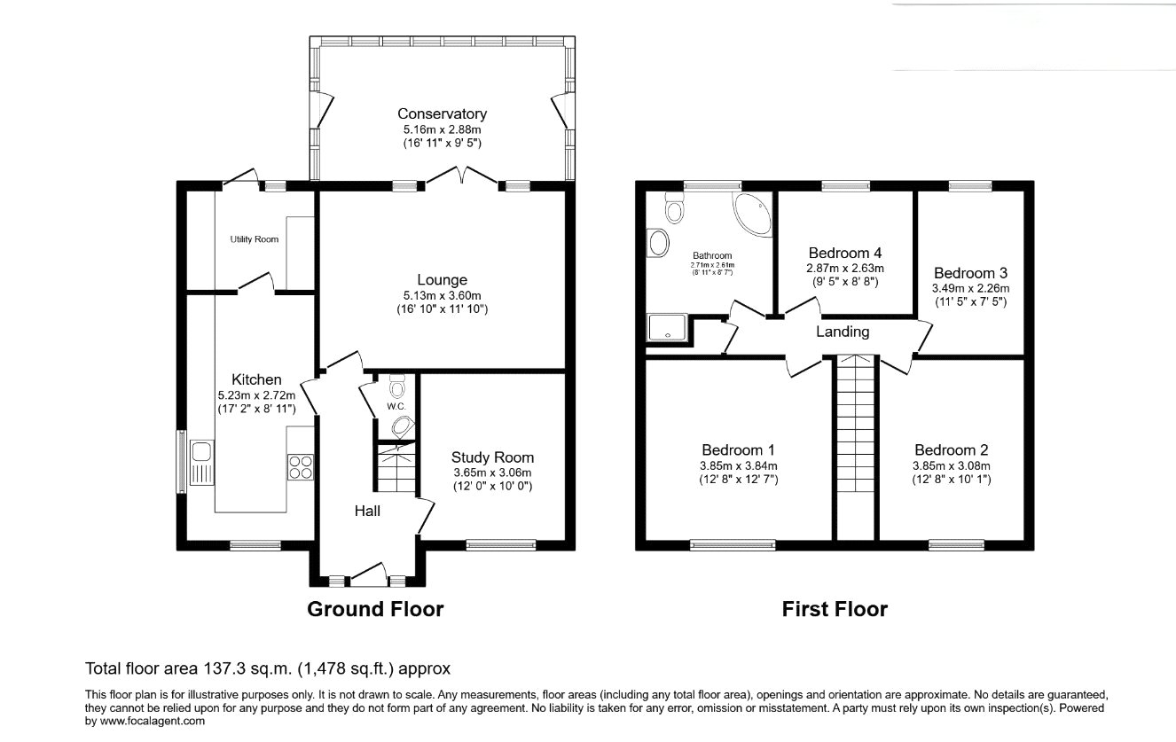 6, Elm Road, Chelmsford floorplan