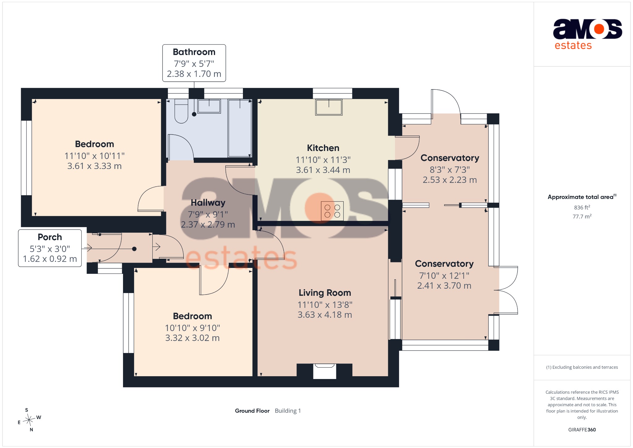 21 Rosslyn Road, Hockley, Essex floorplan