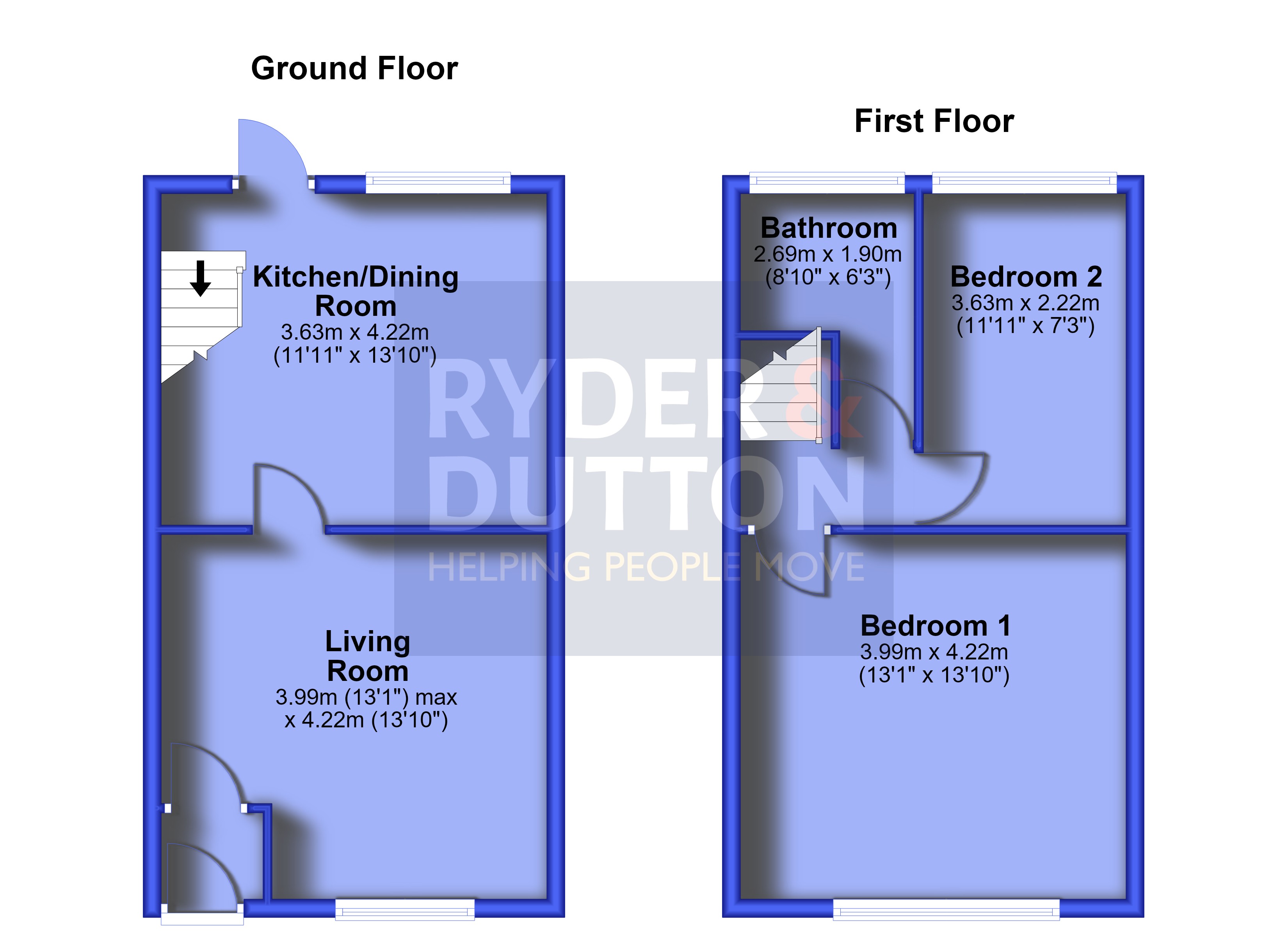 Curzon Road, Greater Manchester floorplan