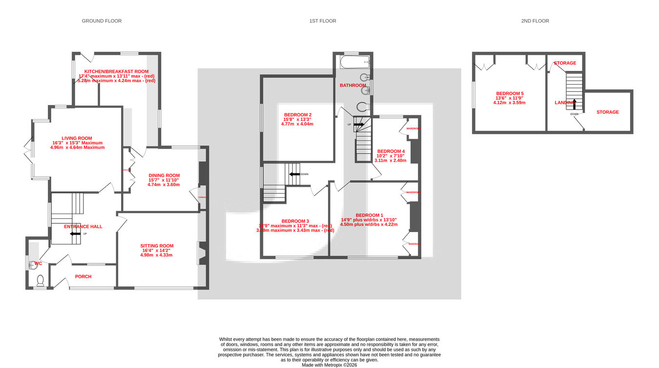 3, Nab Wood Drive, Shipley floorplan