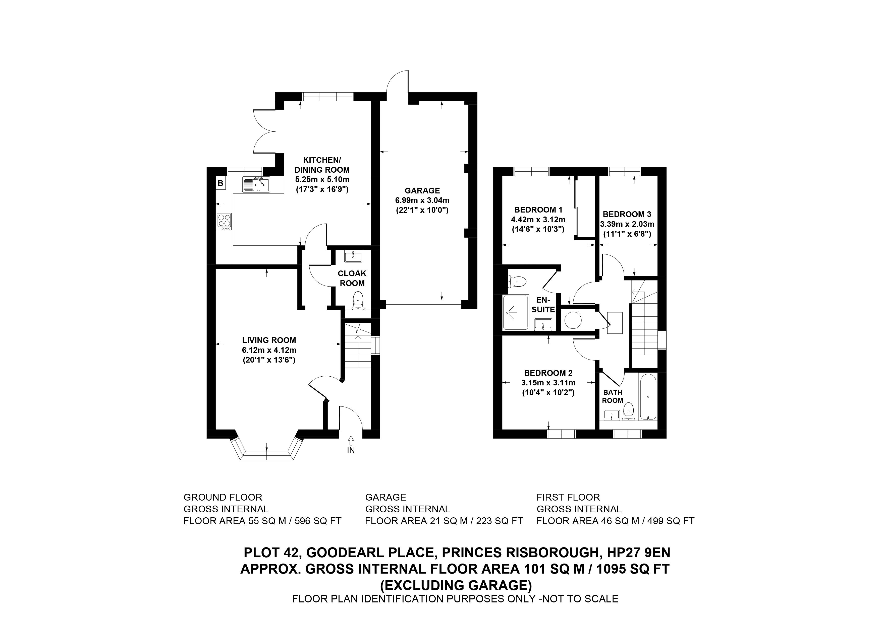 3 Bedrooms Semi-detached house for sale in Goodearl Place, Princes Risborough HP27