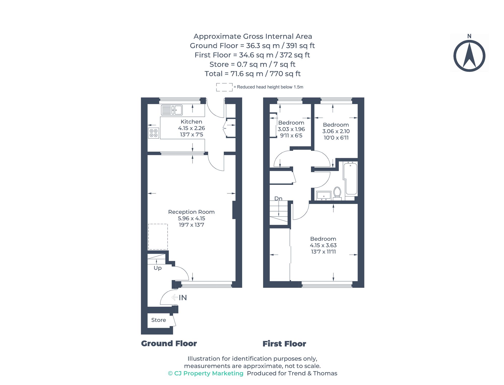 7 Beauchamp Gardens, Rickmansworth floorplan
