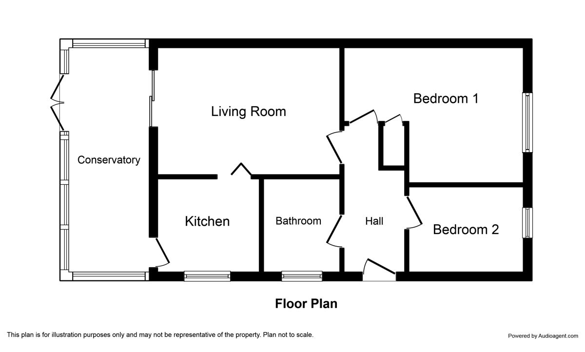 2 Bedrooms Bungalow to rent in Carrfield, York YO24