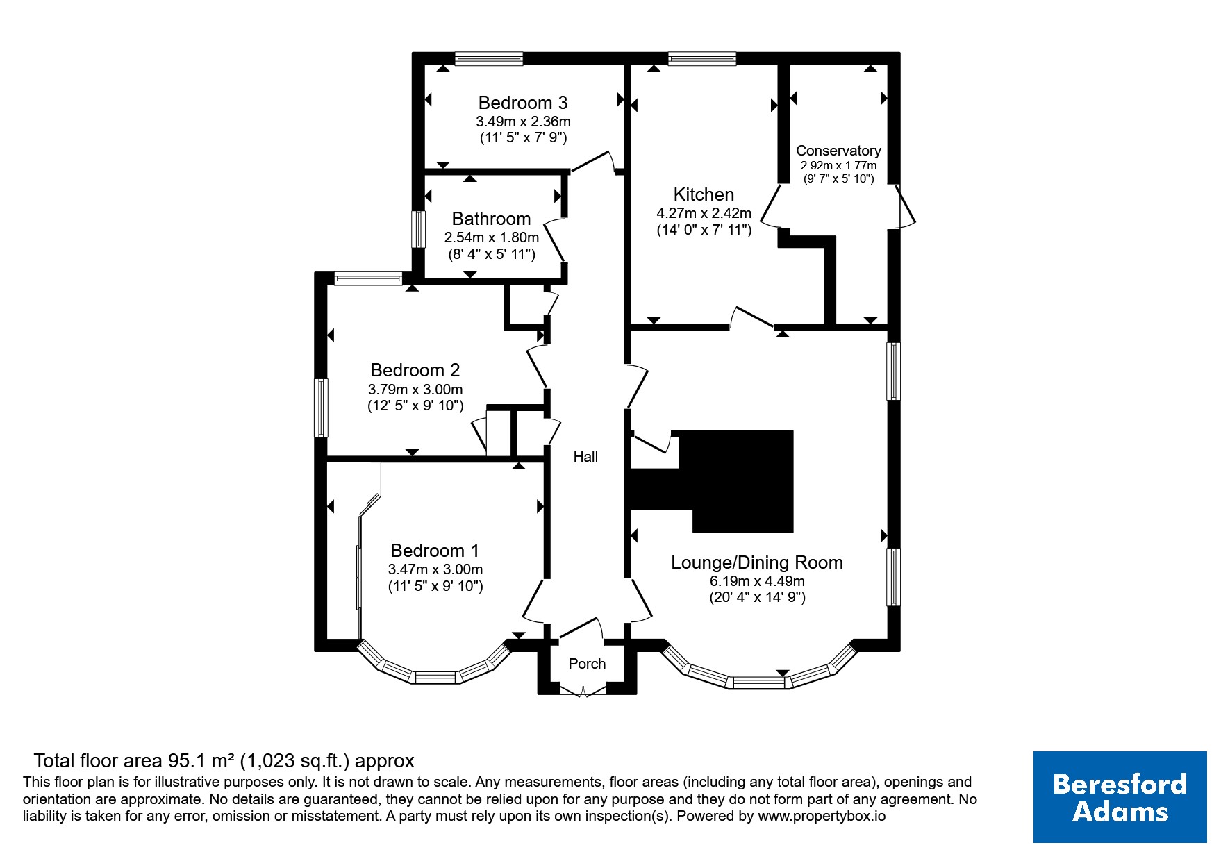 Dwyfor,, Minffordd Road, Gwynedd floorplan