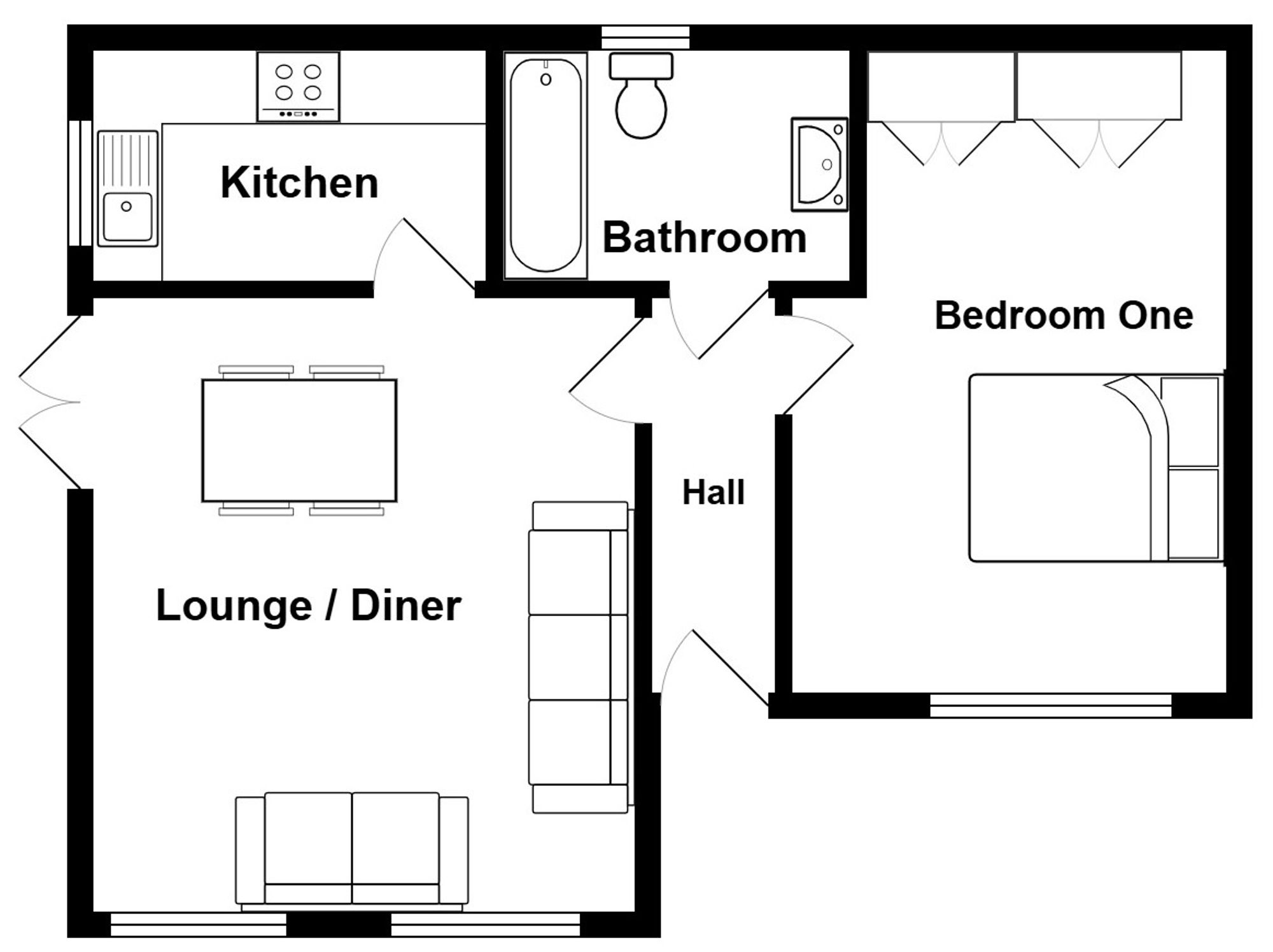 226 Old Clough Lane, Manchester floorplan
