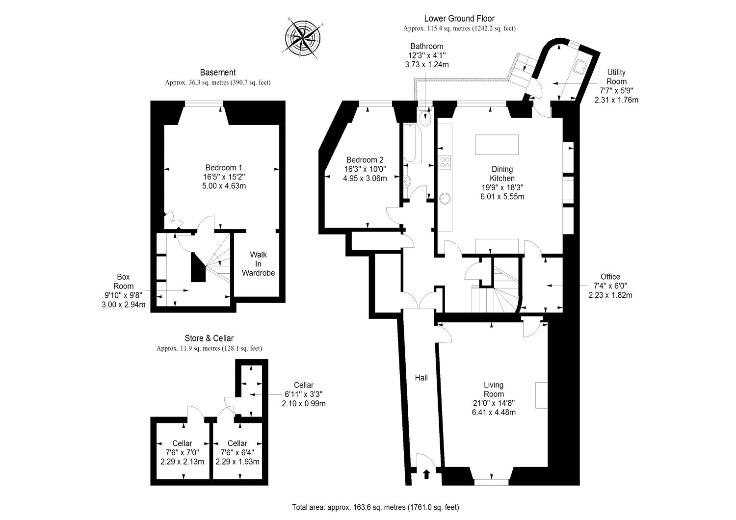 2 Bedrooms Flat for sale in Royal Circus, Stockbridge, Edinburgh EH3