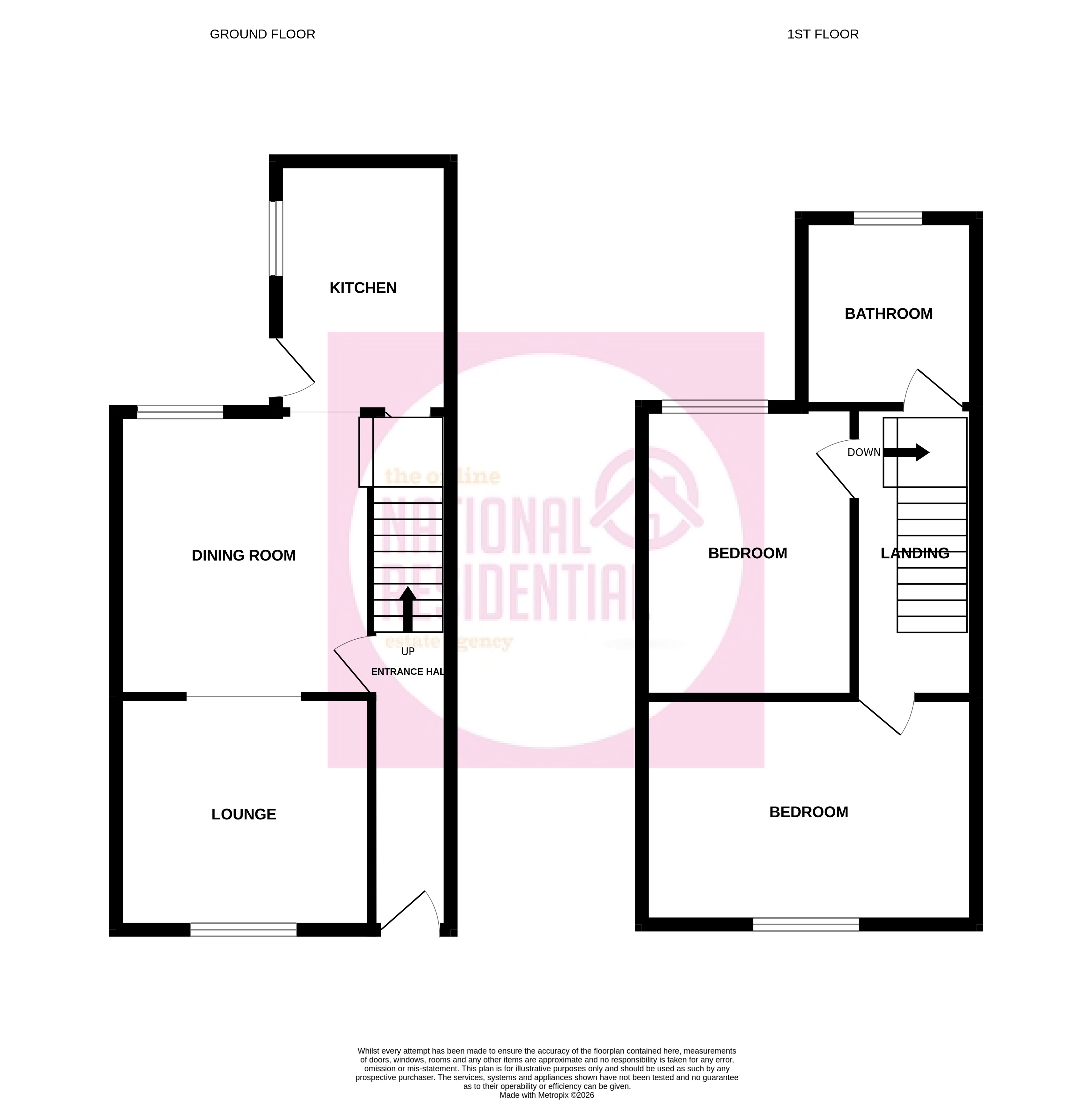 8, Wallace Street, Northwich floorplan