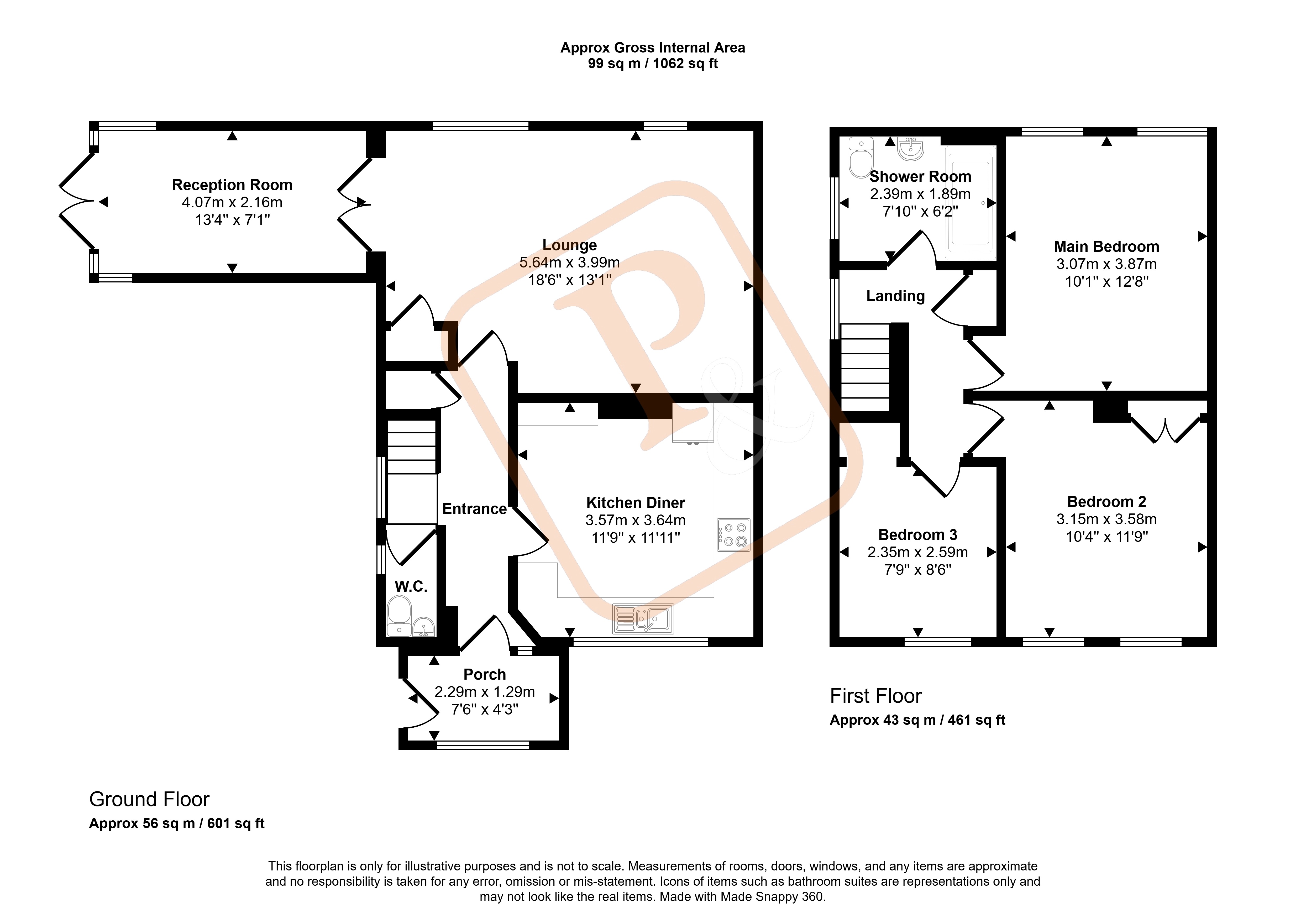 16, St. Johns Close, St. Johns, Essex floorplan