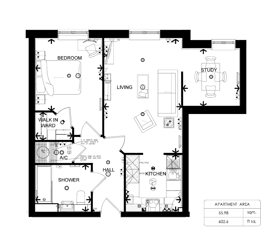 Apt 25 Edwina Mountbatten Lodge,, Broadwater Road, Hampshire floorplan